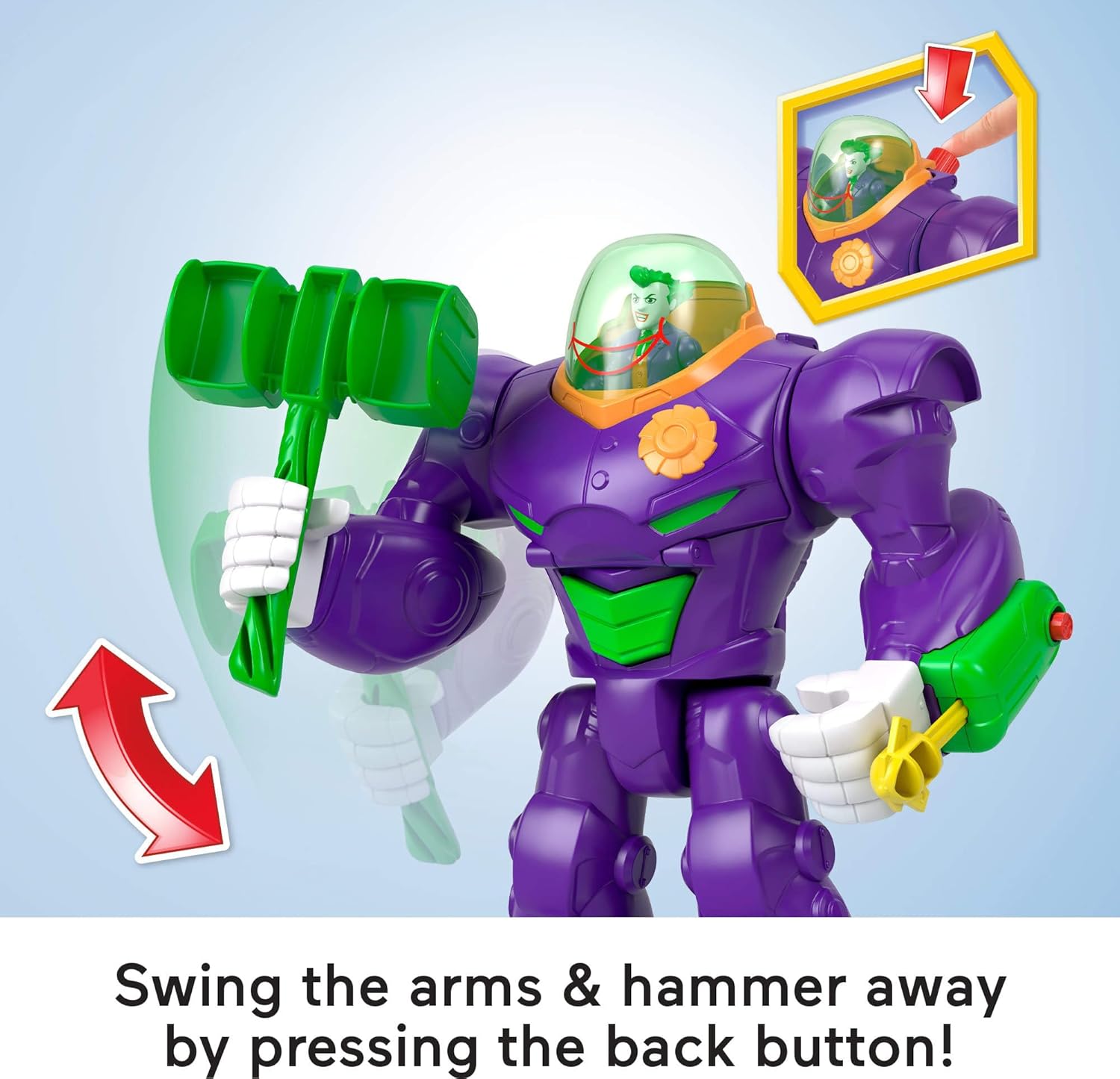 Imaginext DC Super Friends Joker Hammer Mech