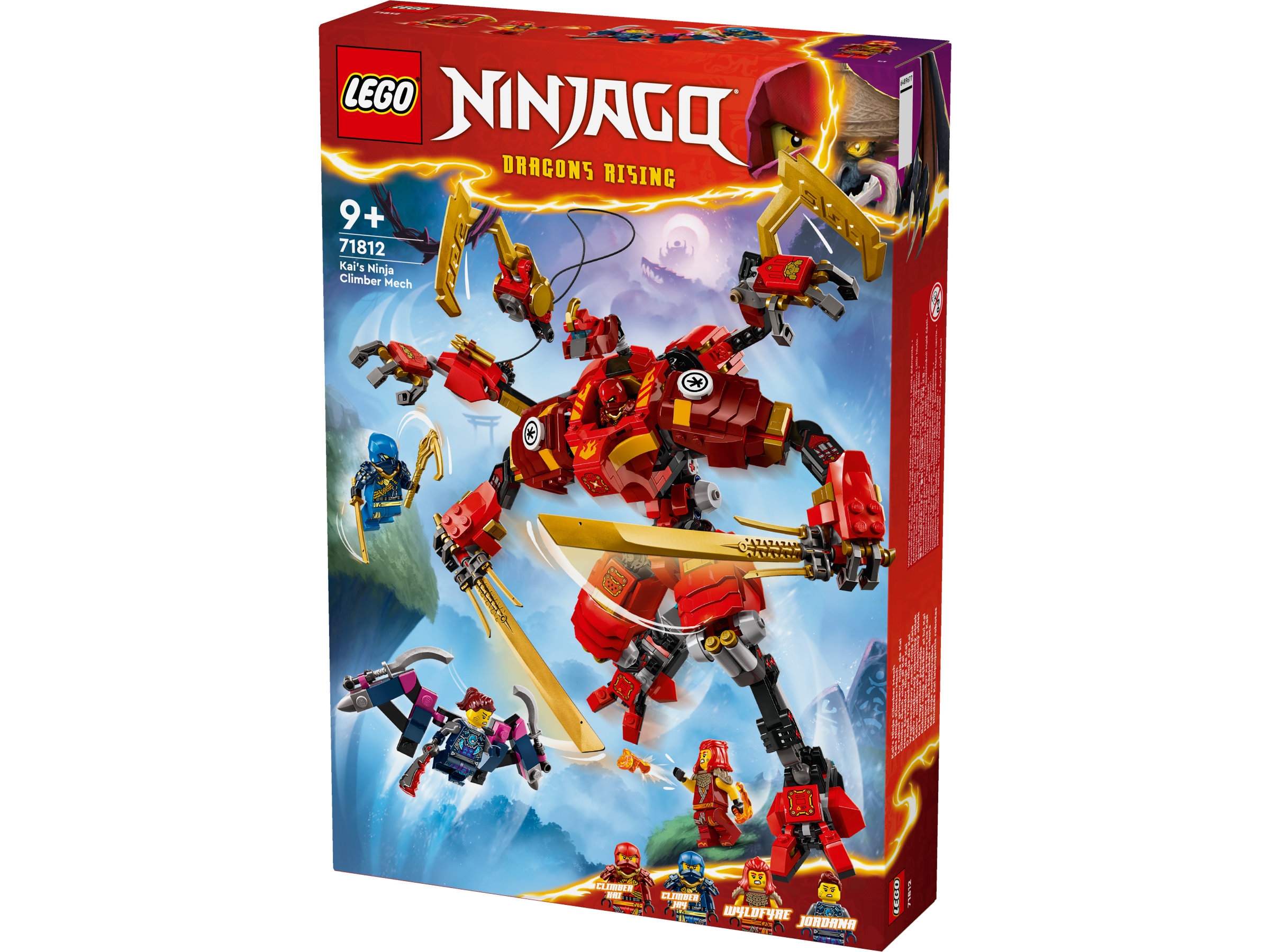 Lego 71812 Kais Ninja Climber Mech