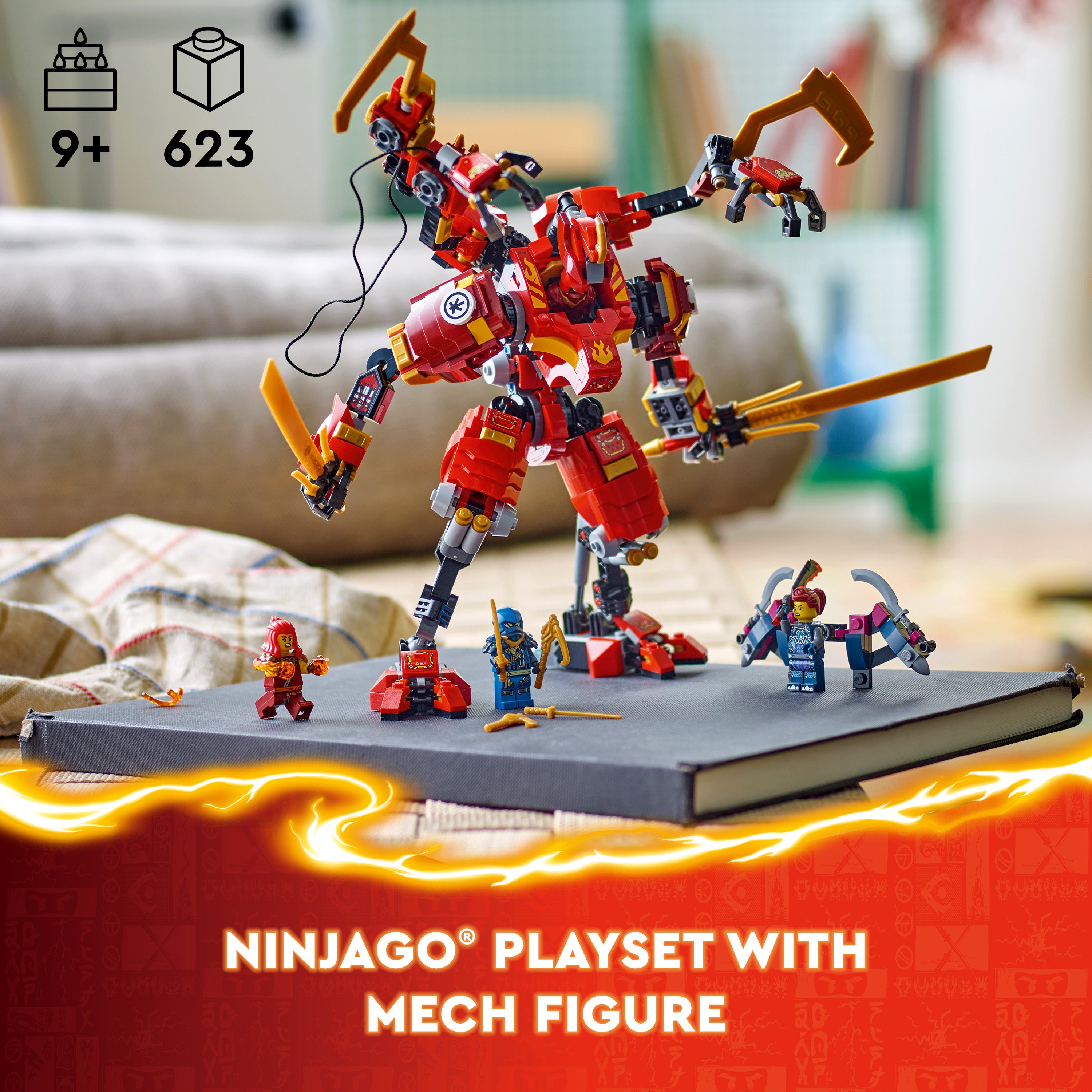 Lego 71812 Kais Ninja Climber Mech