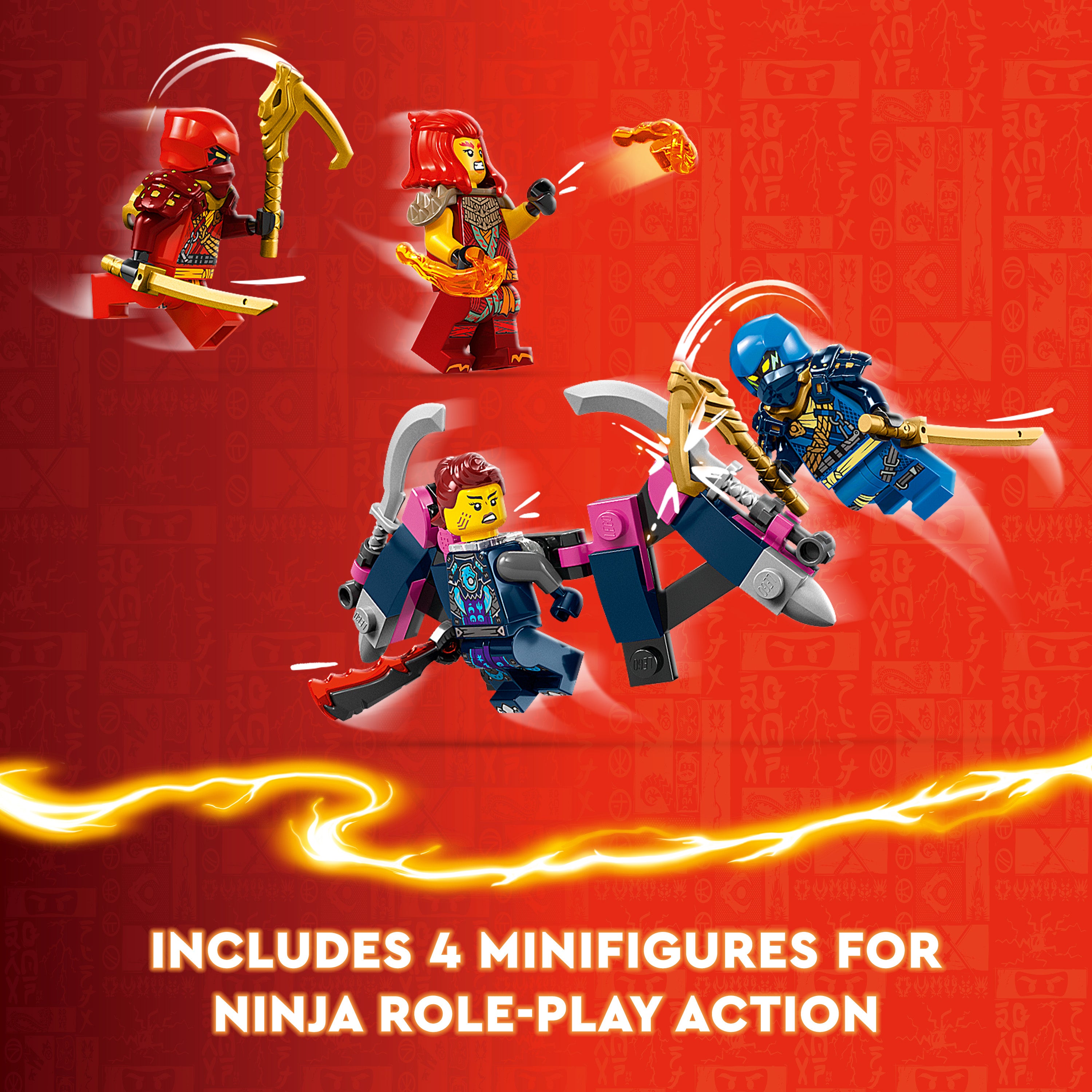 Lego 71812 Kais Ninja Climber Mech