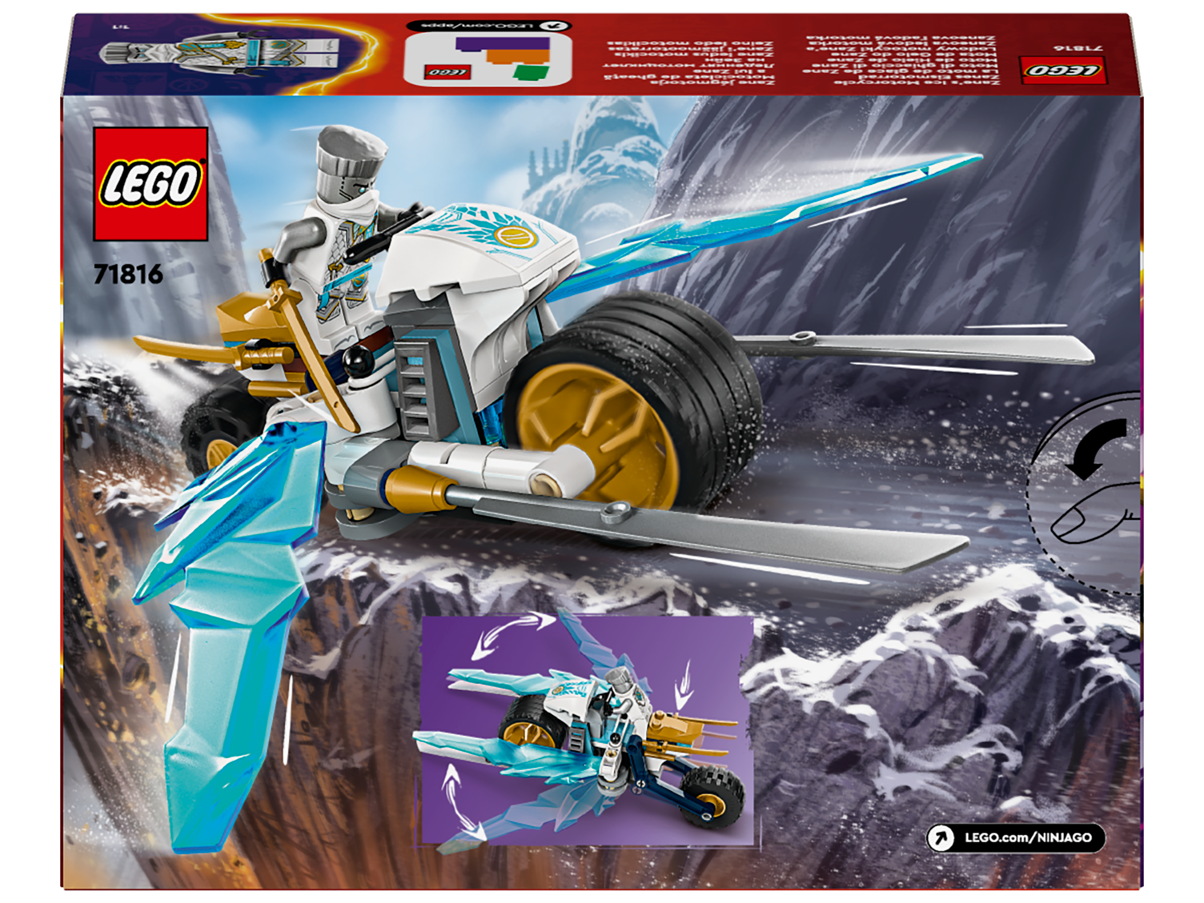 Lego 71816 Zanes Ice Motorcycle