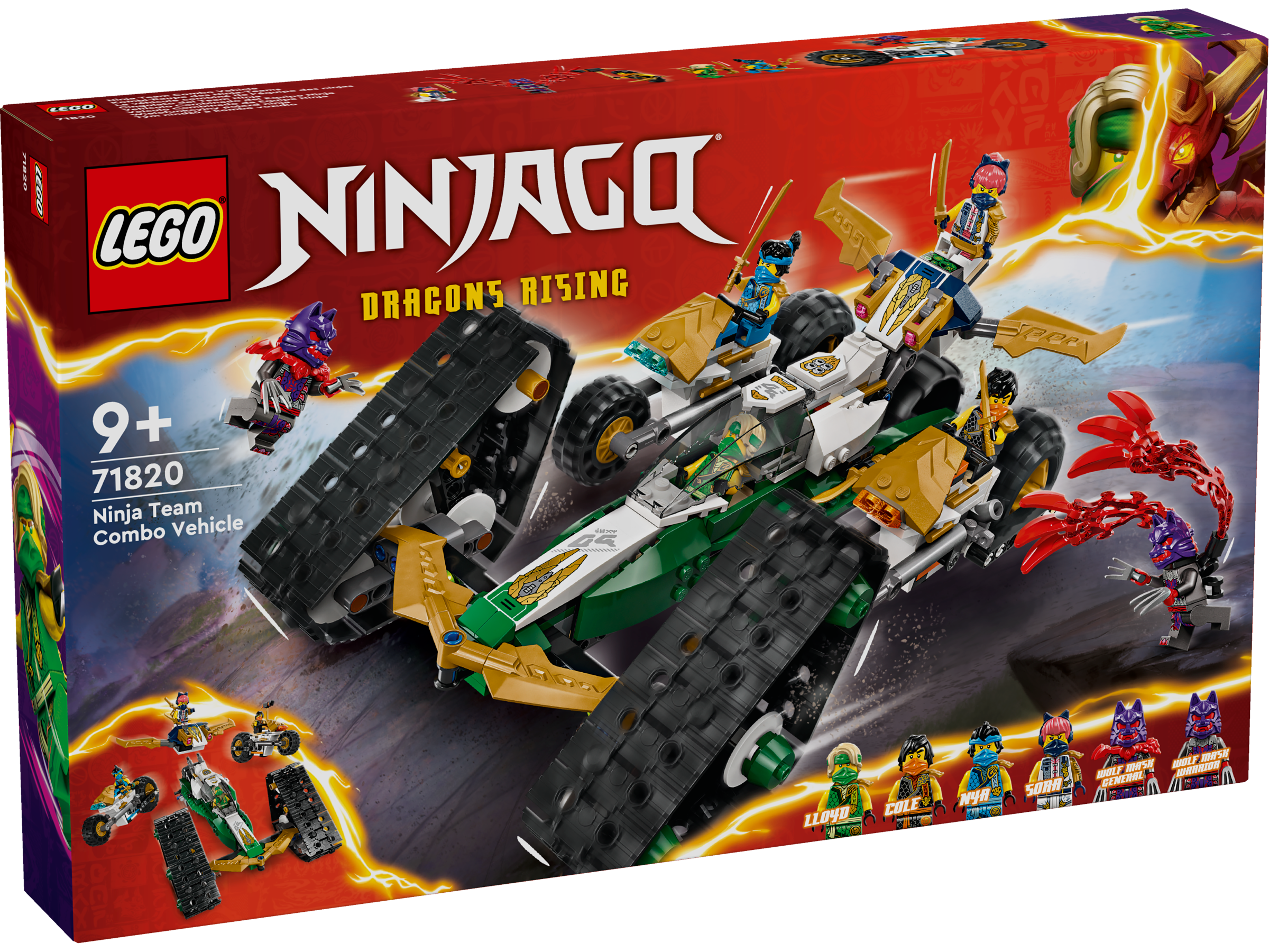 Lego 71820 Ninja Team Combo Vehicle