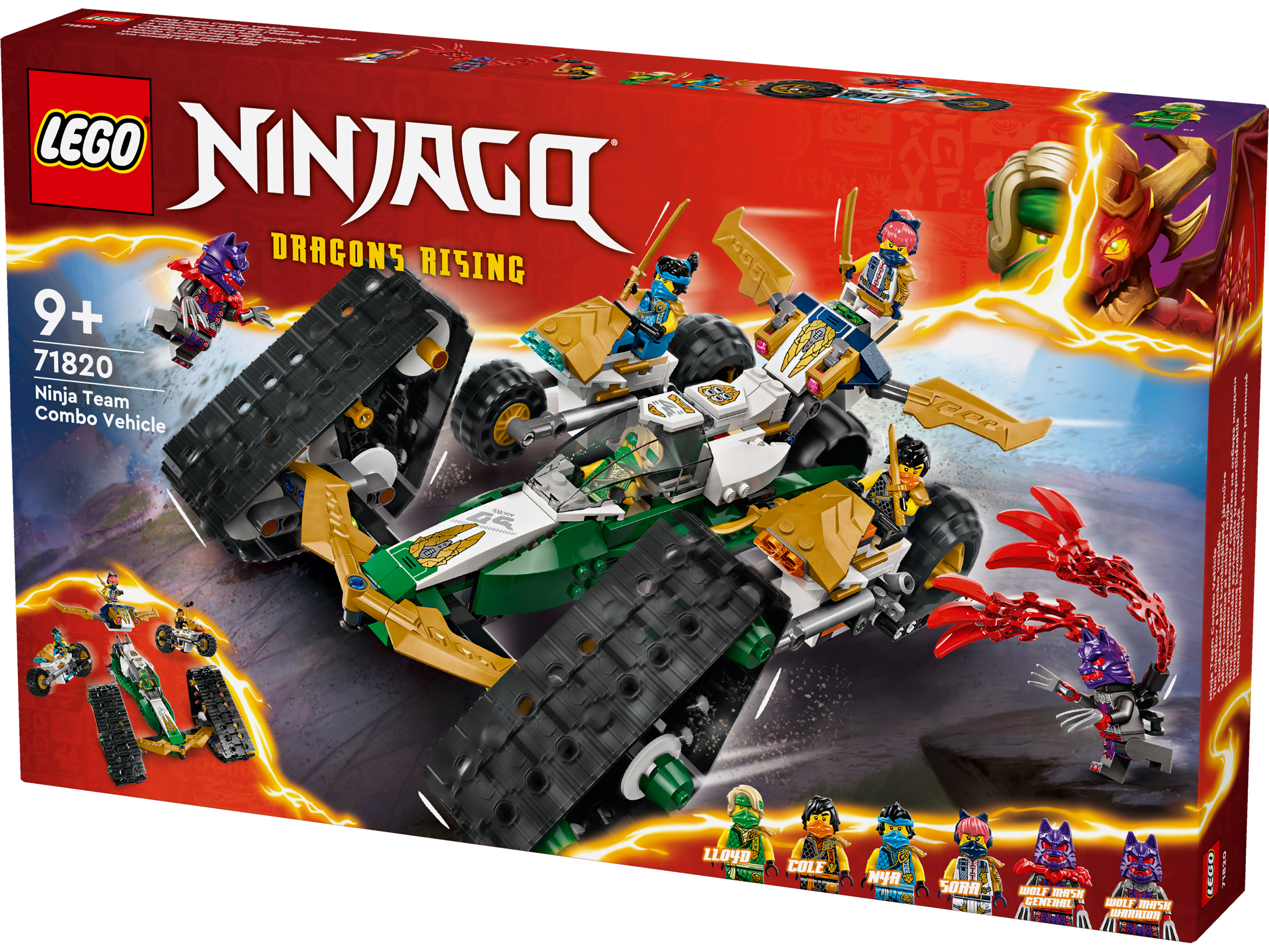 Lego 71820 Ninja Team Combo Vehicle