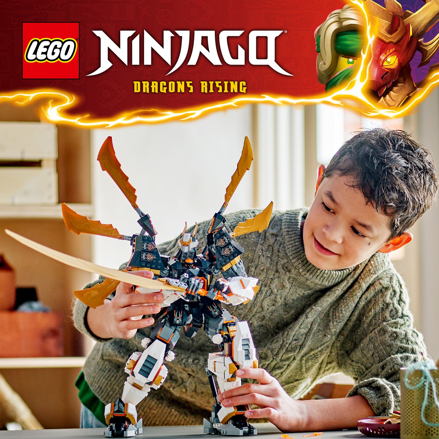 Lego 71821 Coles Titan Dragon Mech