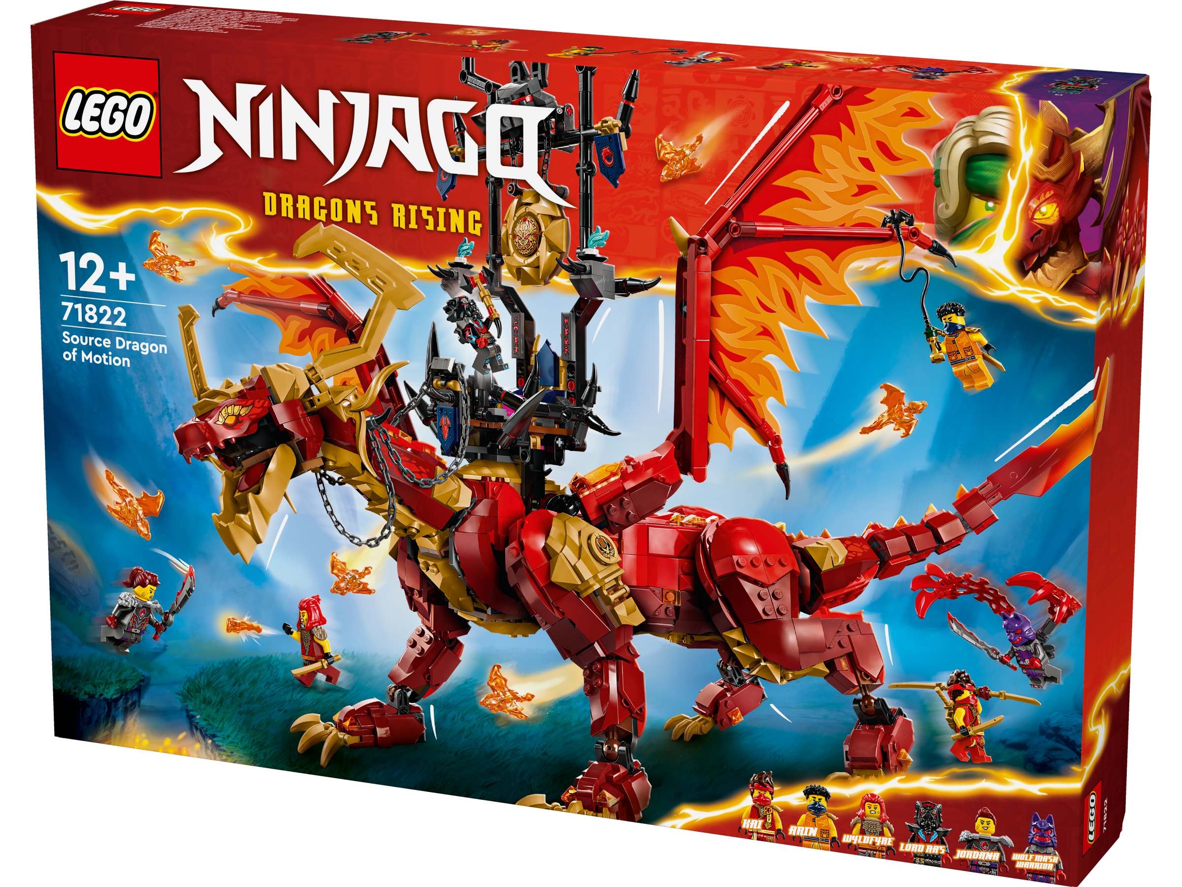 Lego 71822 Source Dragon of Motion