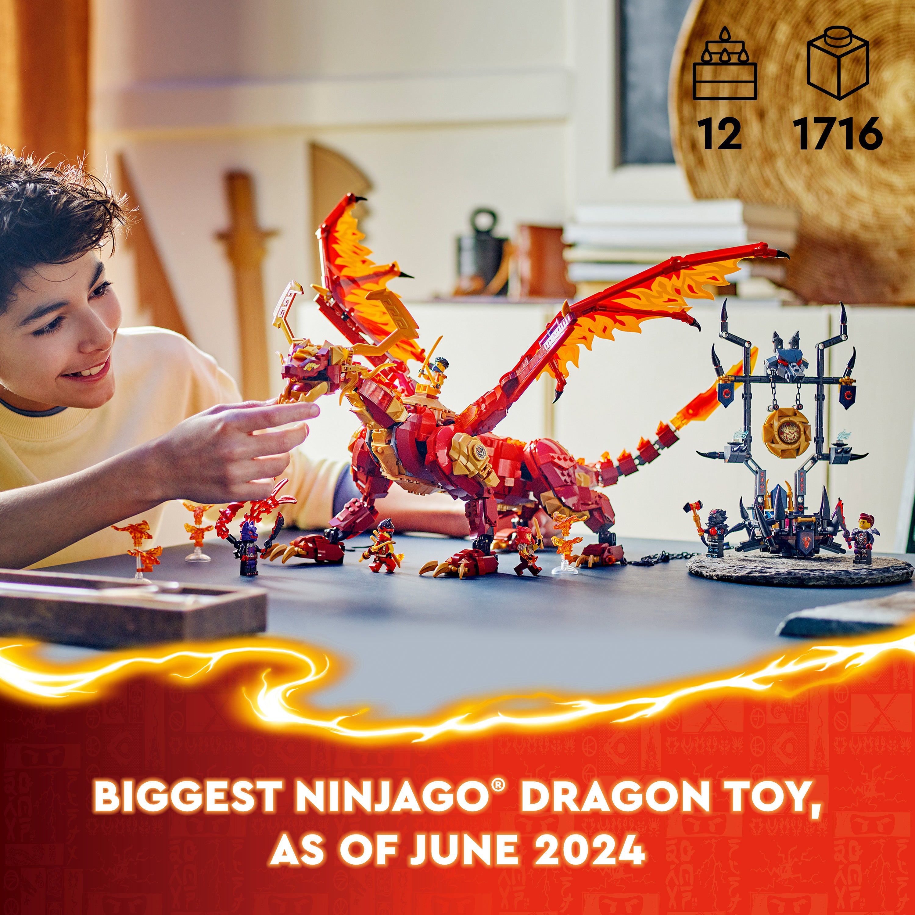 Lego 71822 Source Dragon of Motion