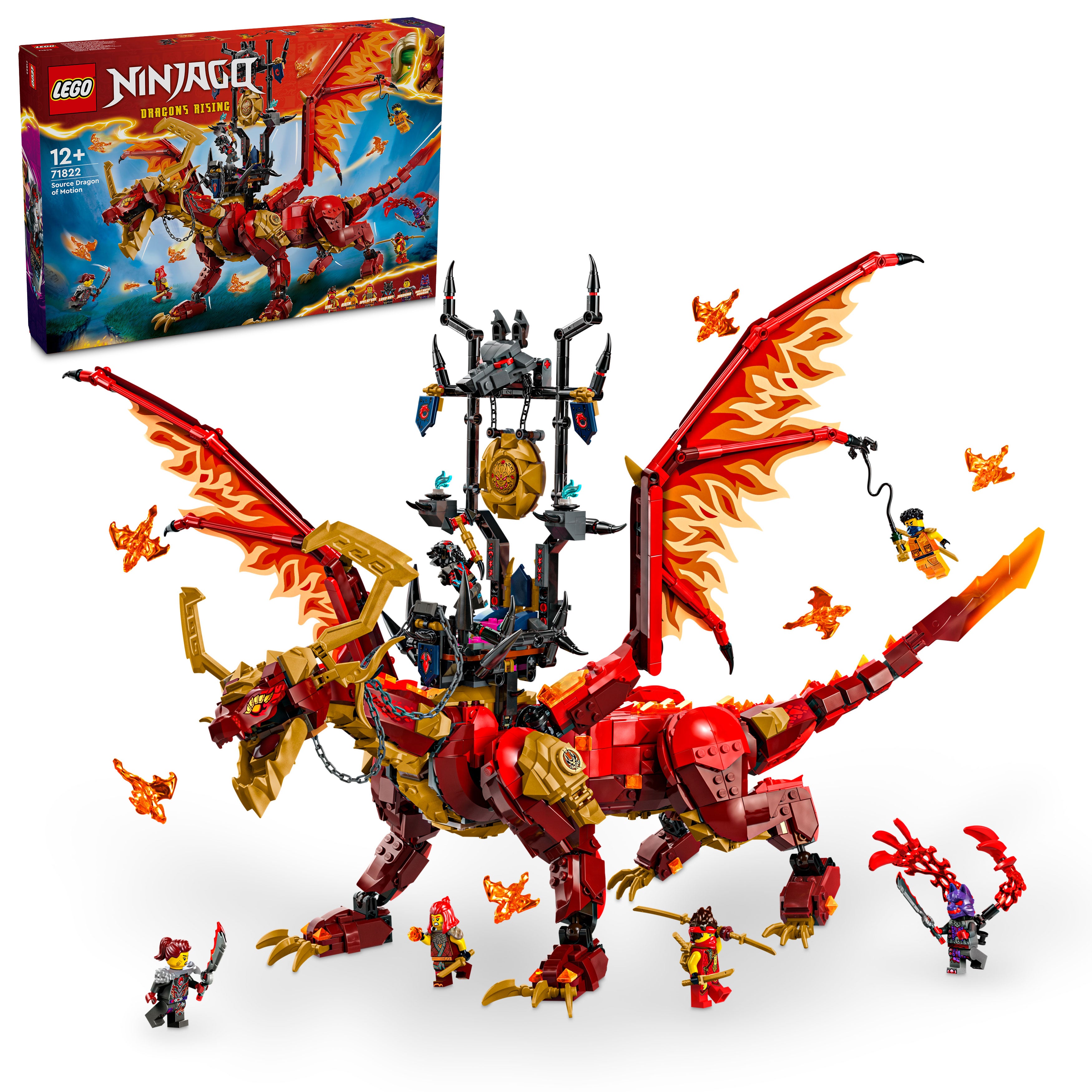 Lego 71822 Source Dragon of Motion