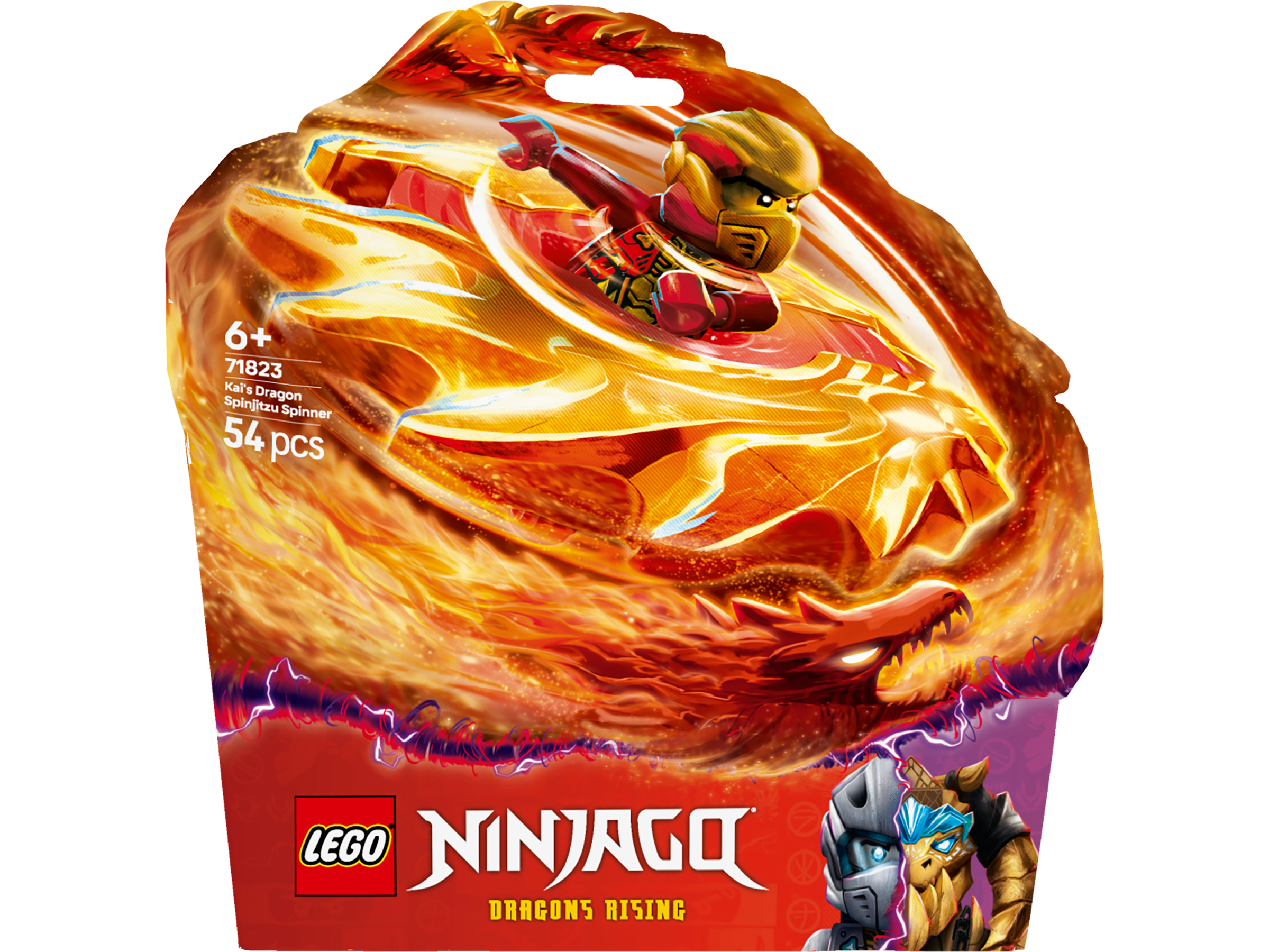 LEGO Ninjago 71823 Kai's Dragon Spinjitzu Spinner