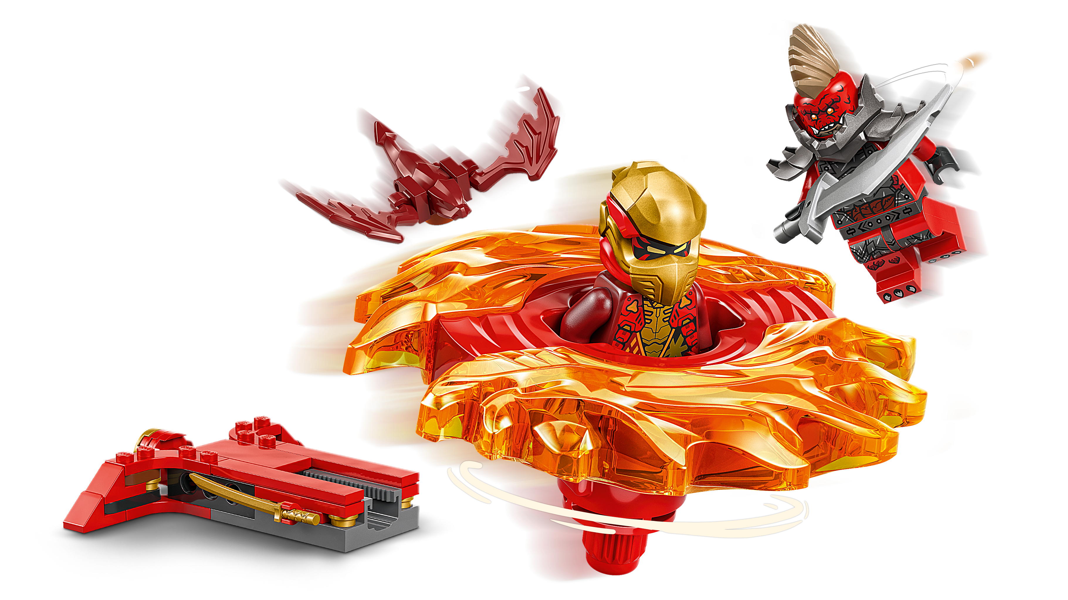 LEGO Ninjago 71823 Kai's Dragon Spinjitzu Spinner