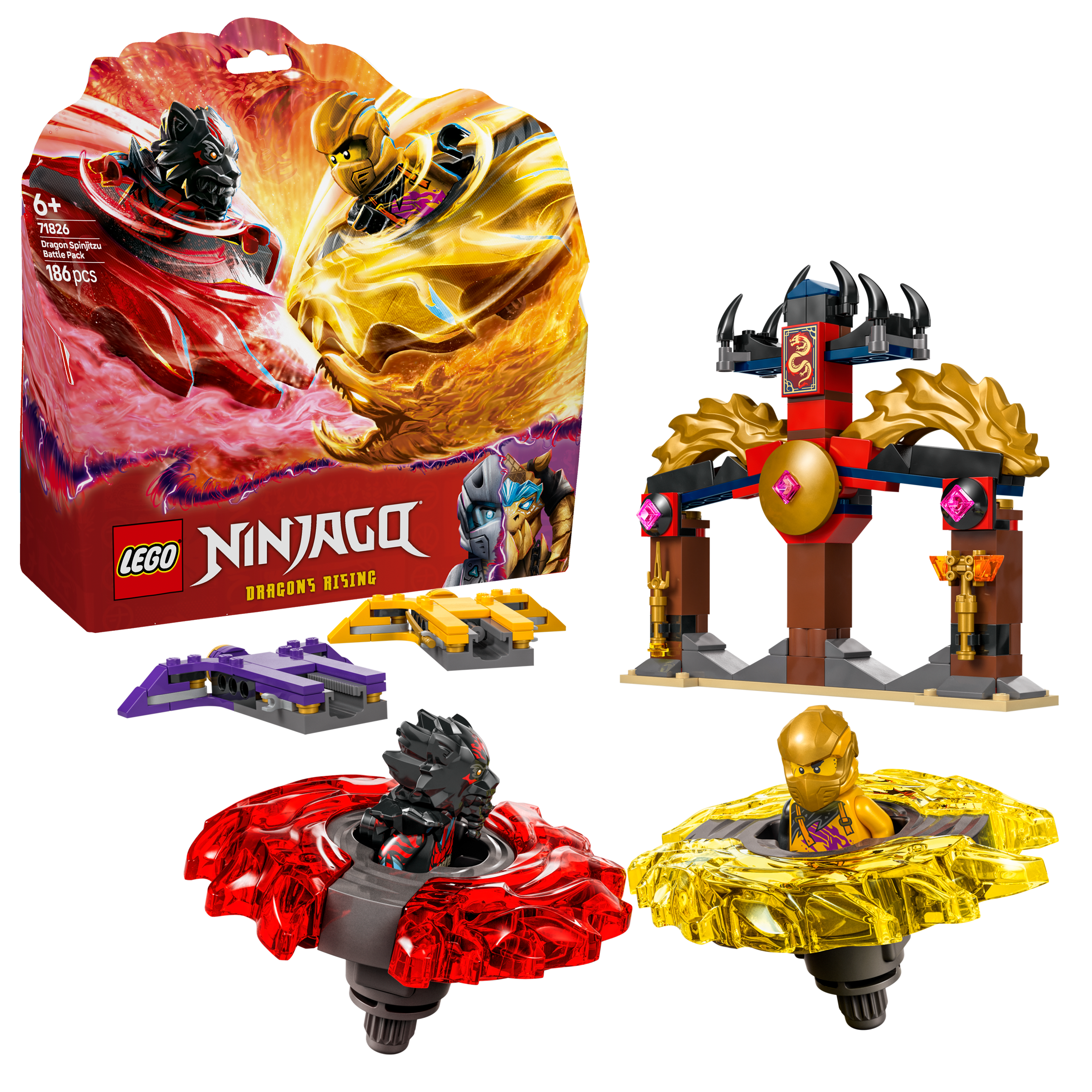 LEGO Ninjago 71826 Dragon Spinjitzu Battle Pack