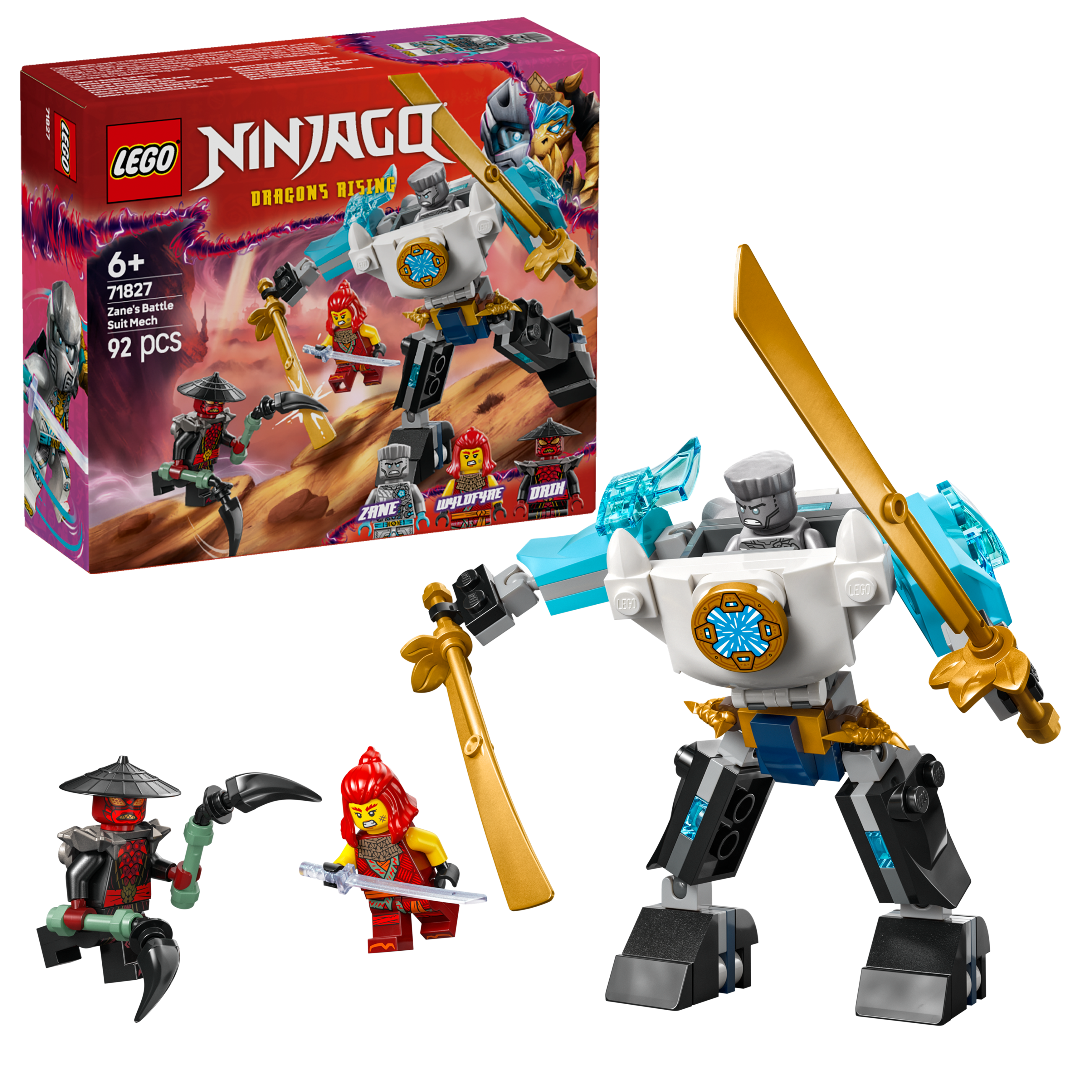 LEGO Ninjago 71827 Zane's Battle Suit Mech