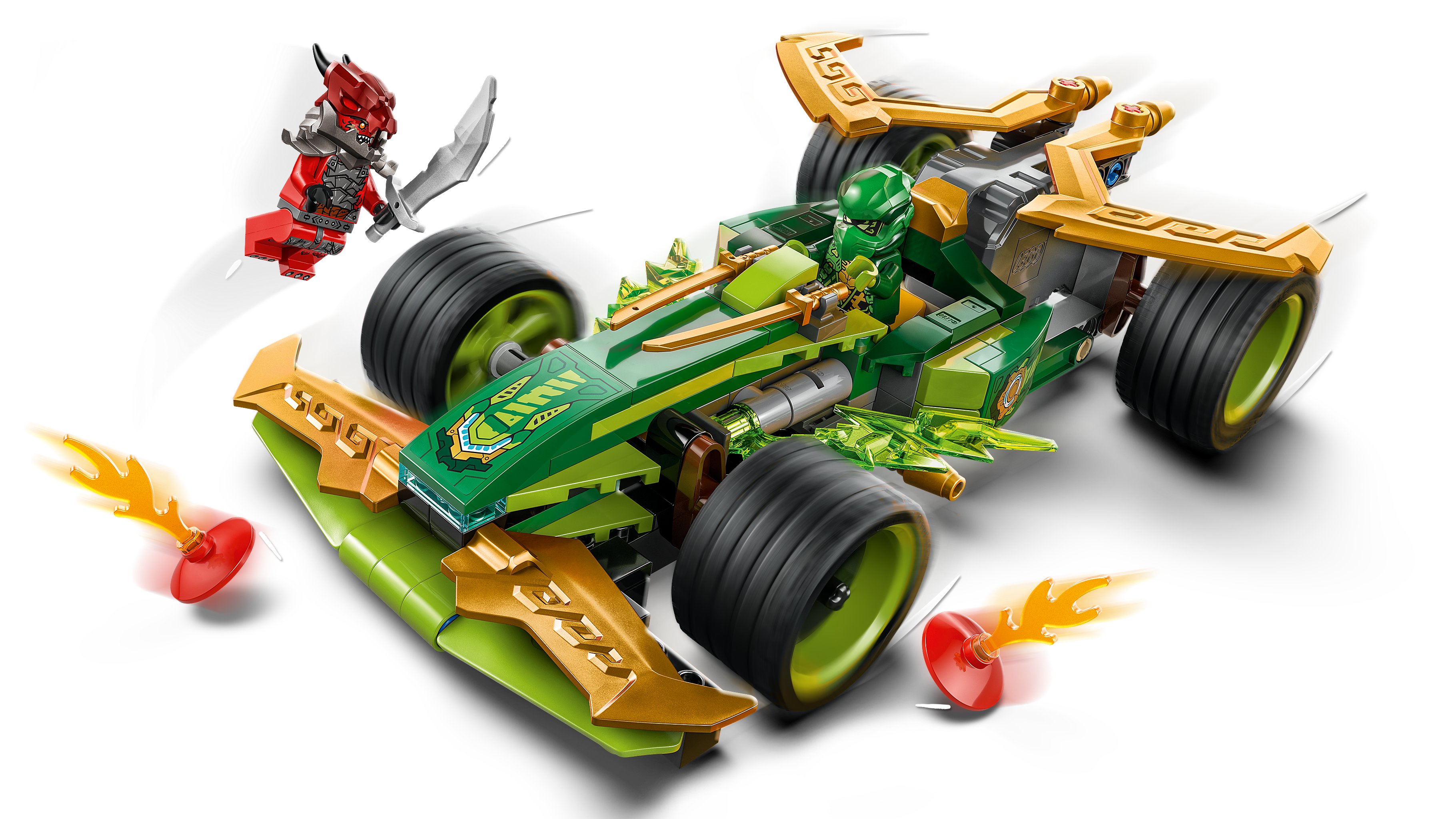 LEGO Ninjago 71828 Lloyd's Pull-Back Race Car