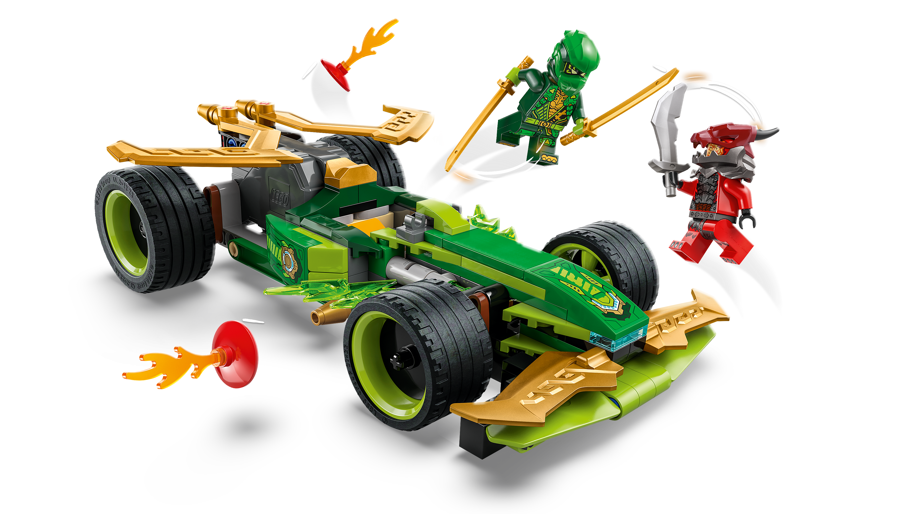 LEGO Ninjago 71828 Lloyd's Pull-Back Race Car