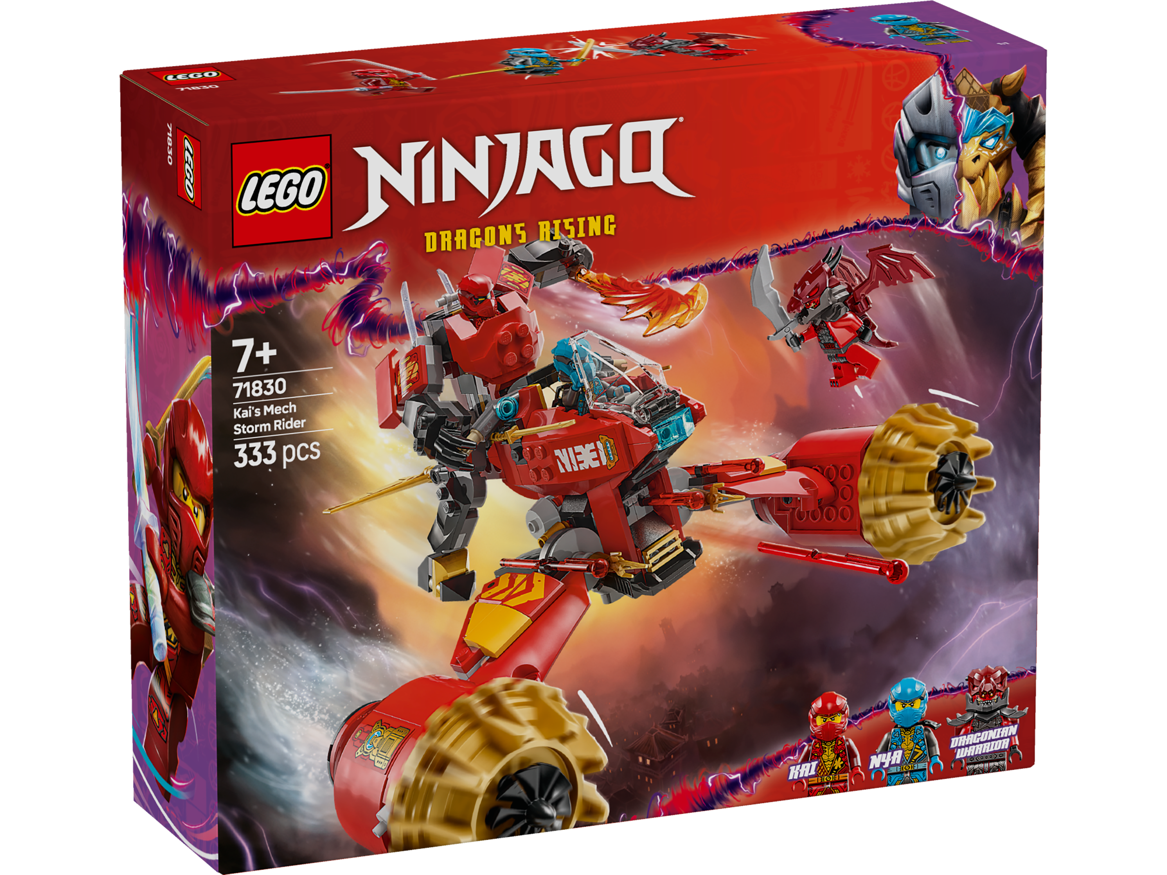 LEGO Ninjago 71830 Kai's Mech Storm Rider