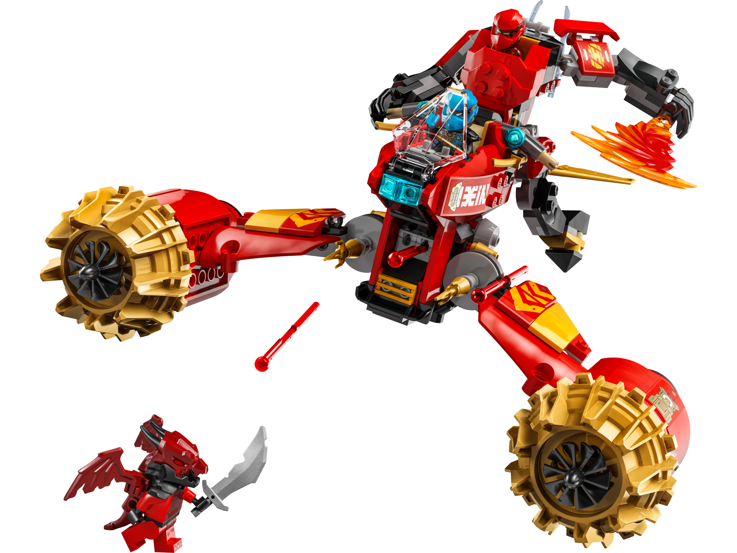 LEGO Ninjago 71830 Kai's Mech Storm Rider