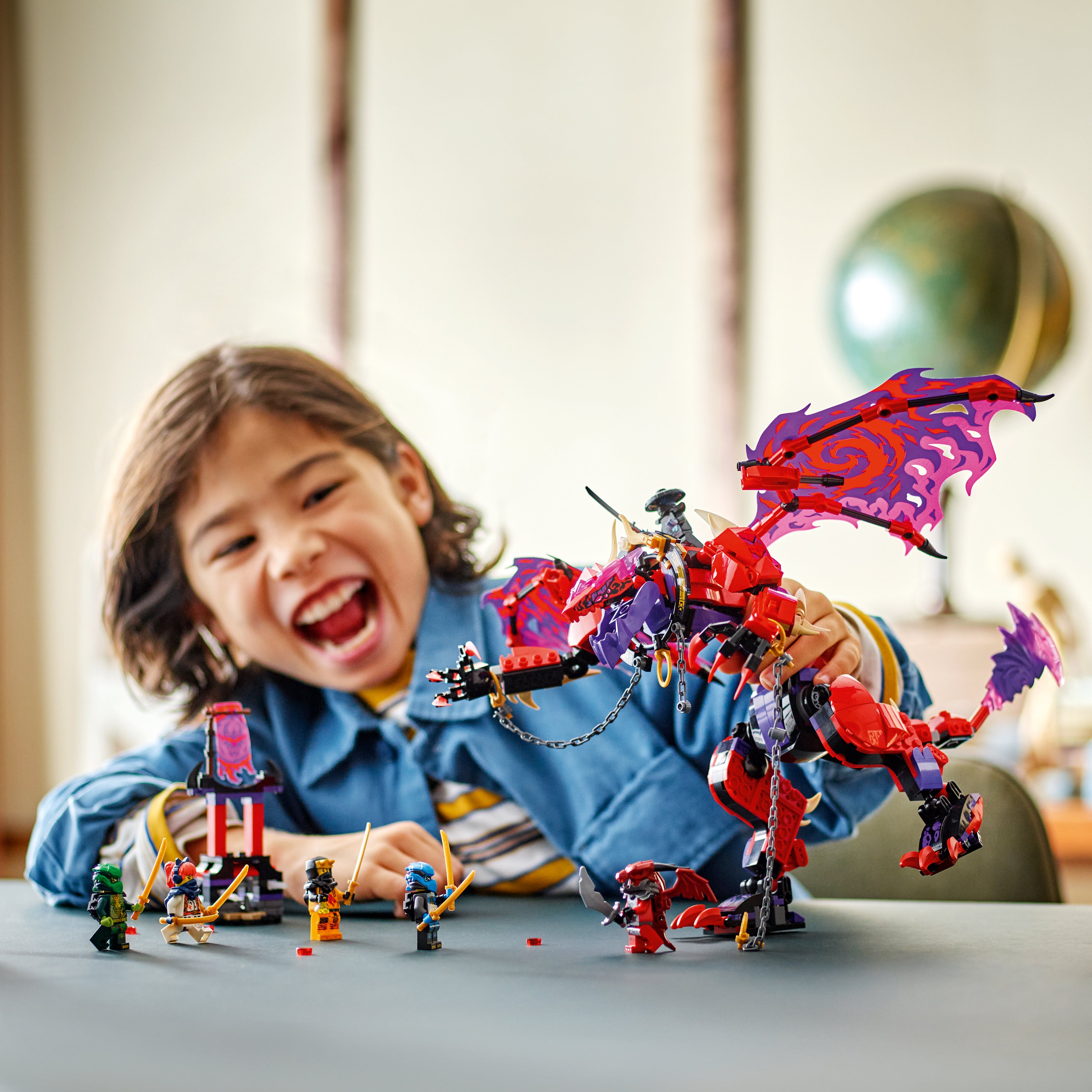 Lego 71832 Thunderfang Dragon of Chaos Ninja Set