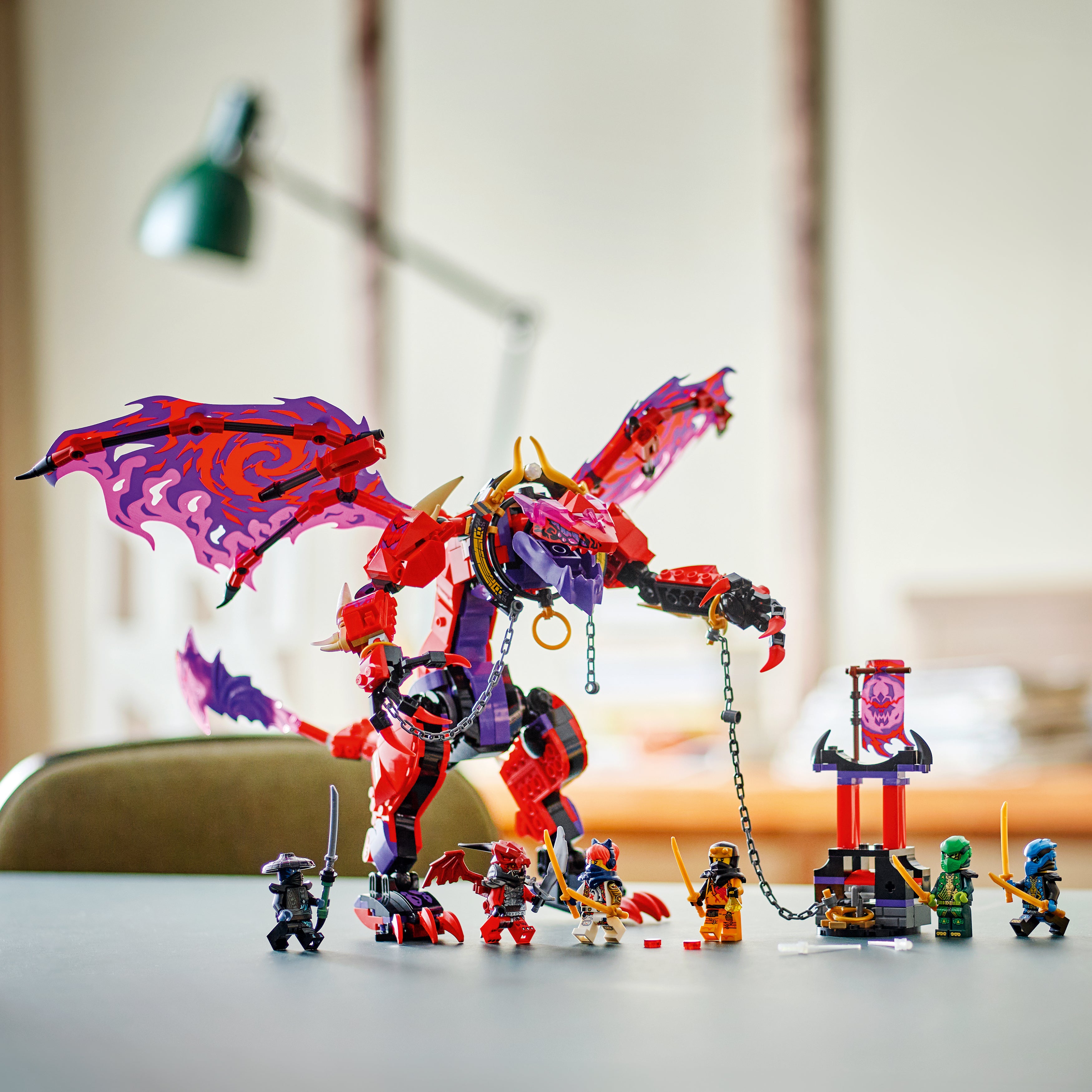 Lego 71832 Thunderfang Dragon of Chaos Ninja Set
