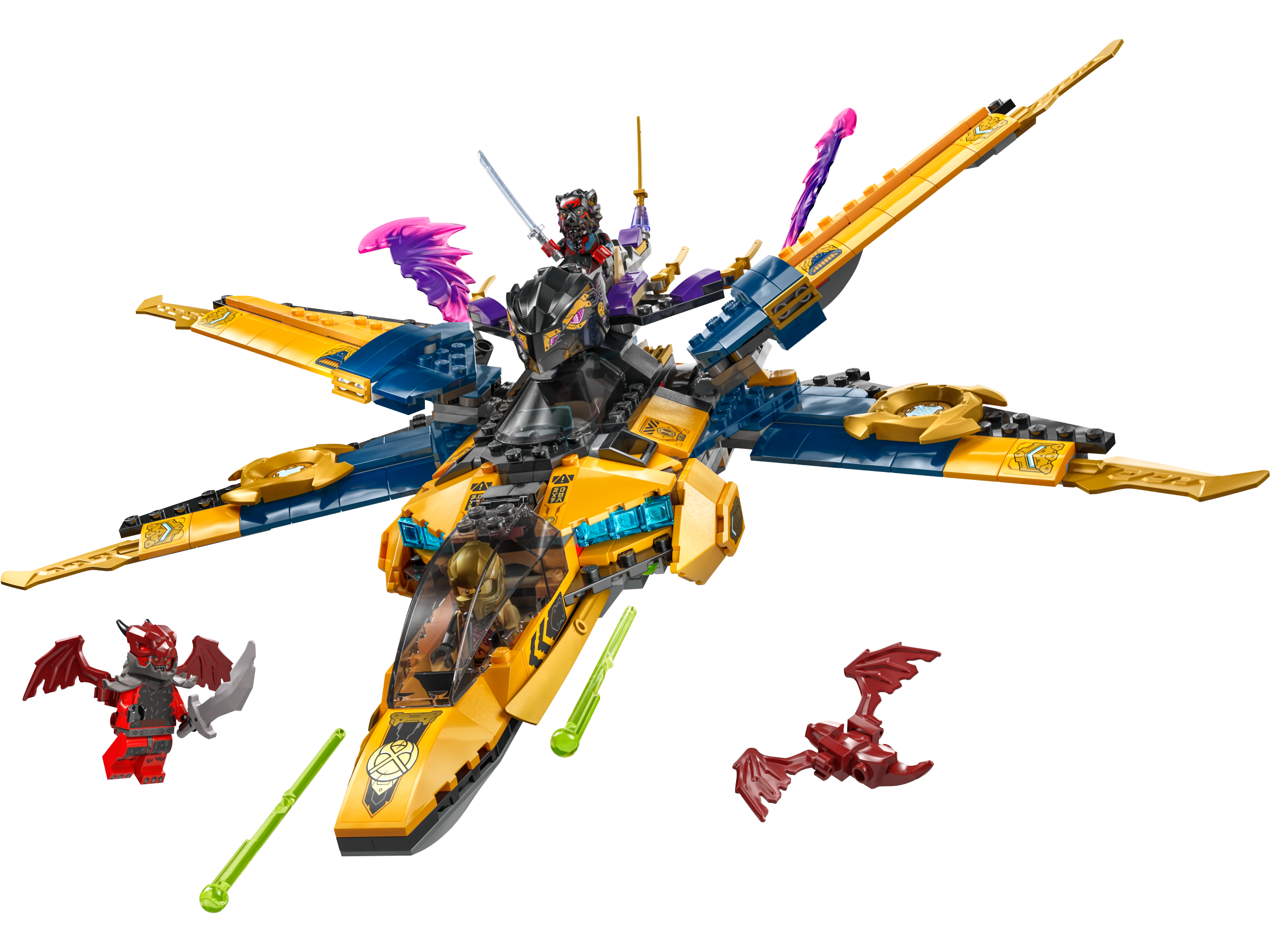 LEGO Ninjago 71833 Ras and Arin's Super Storm Jet