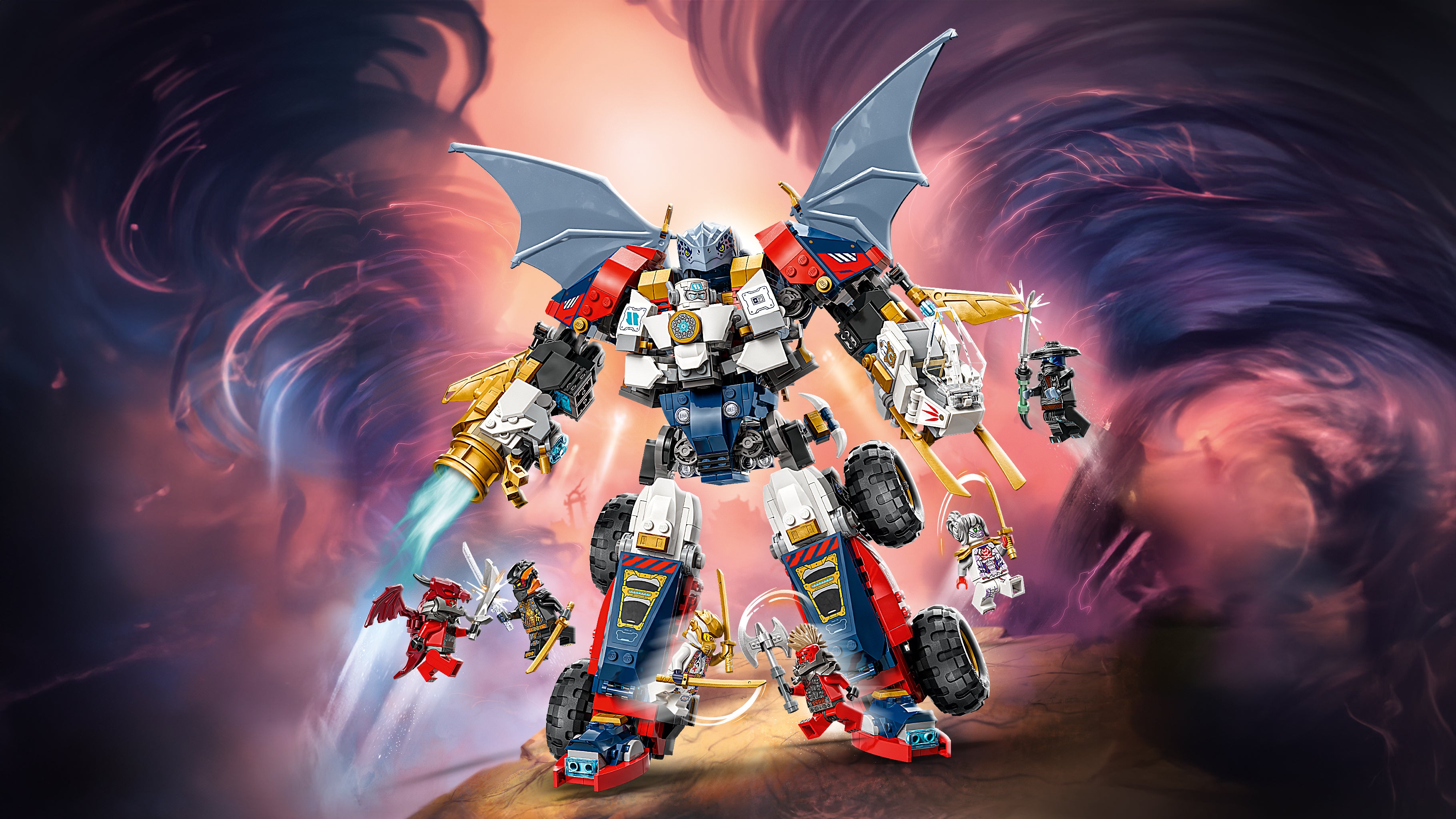 LEGO Ninjago 71834 Zanes Ultra Combiner Mech