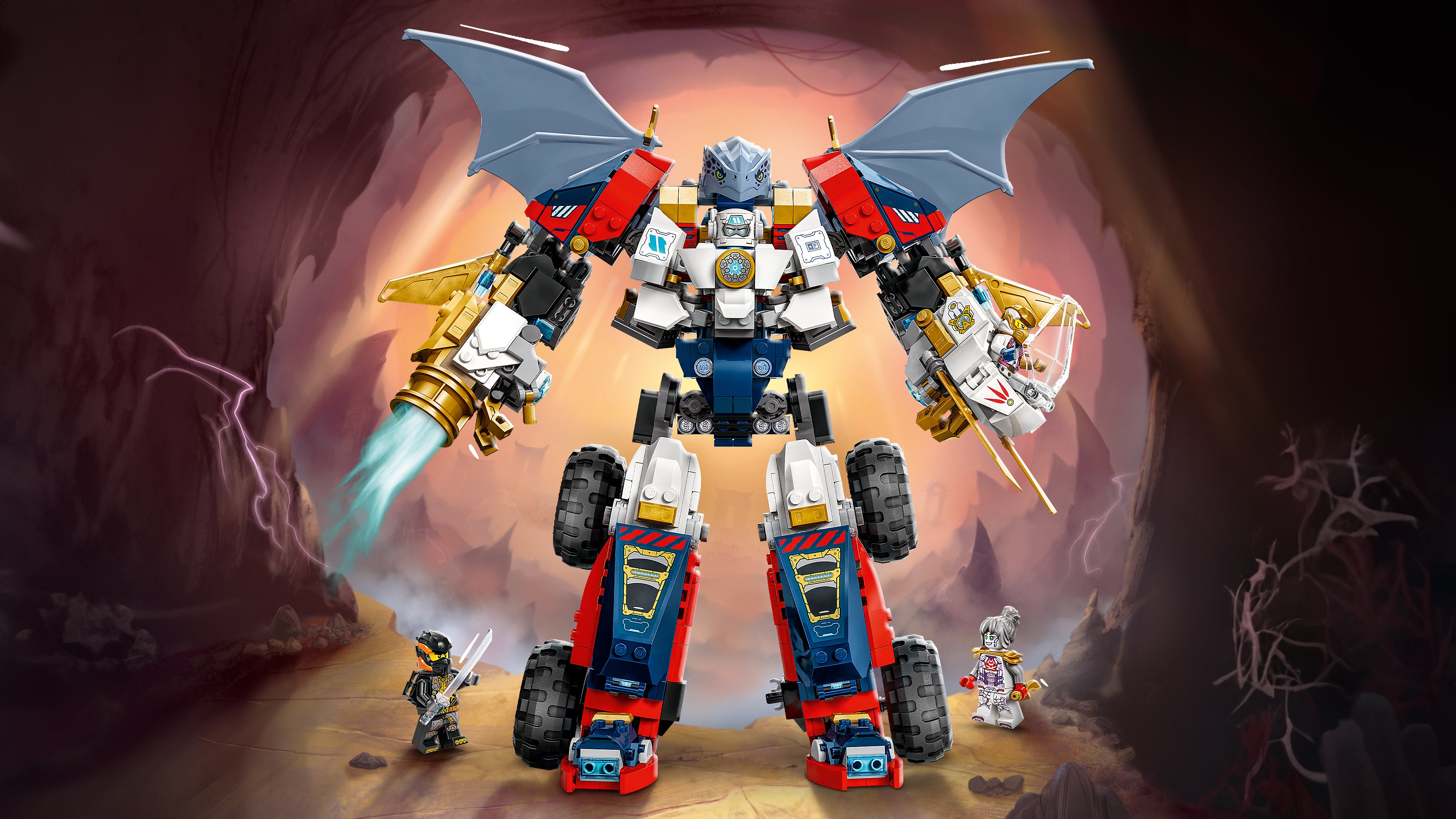 LEGO Ninjago 71834 Zanes Ultra Combiner Mech