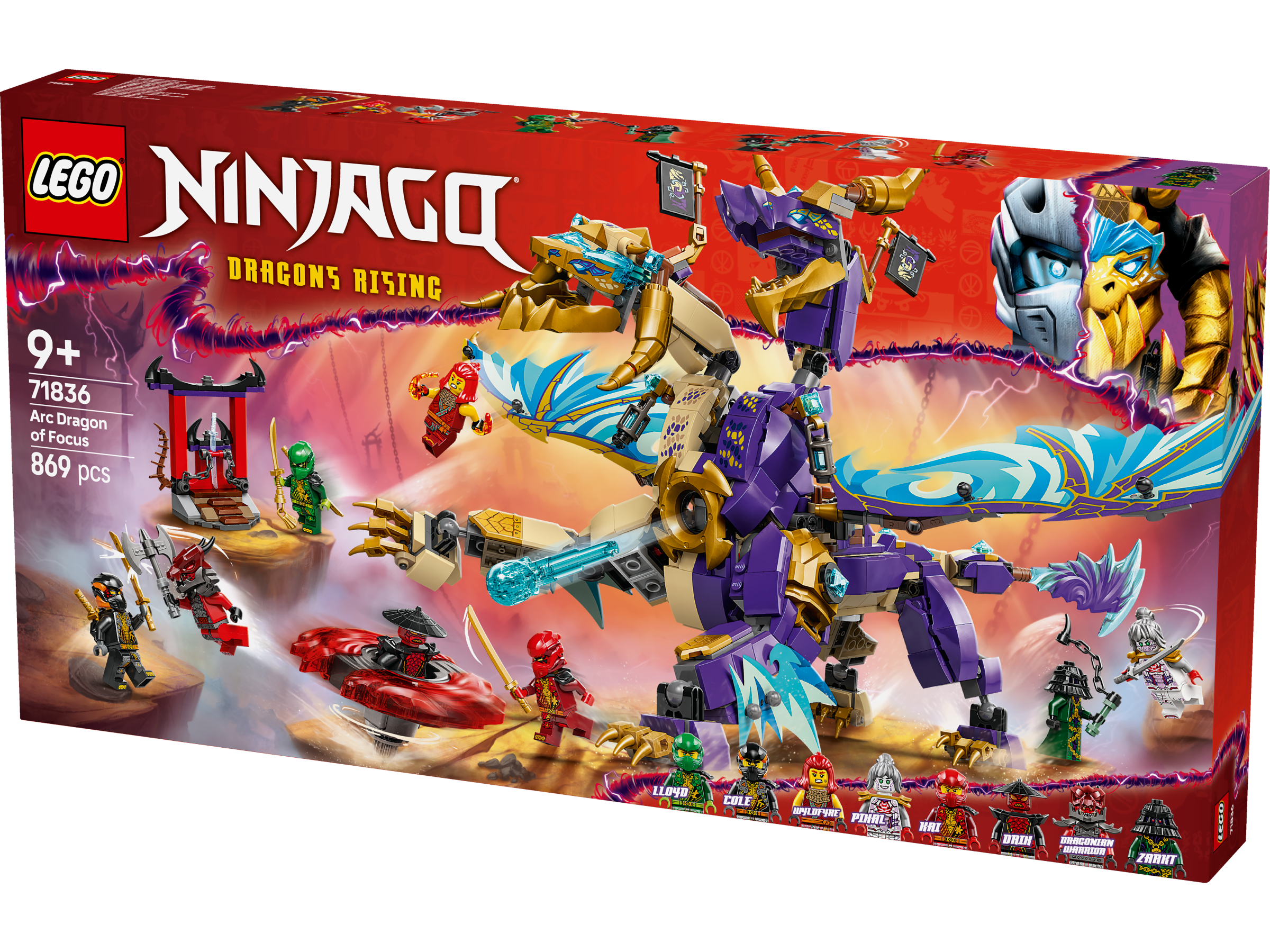 Lego 71836 Arc Dragon of Focus