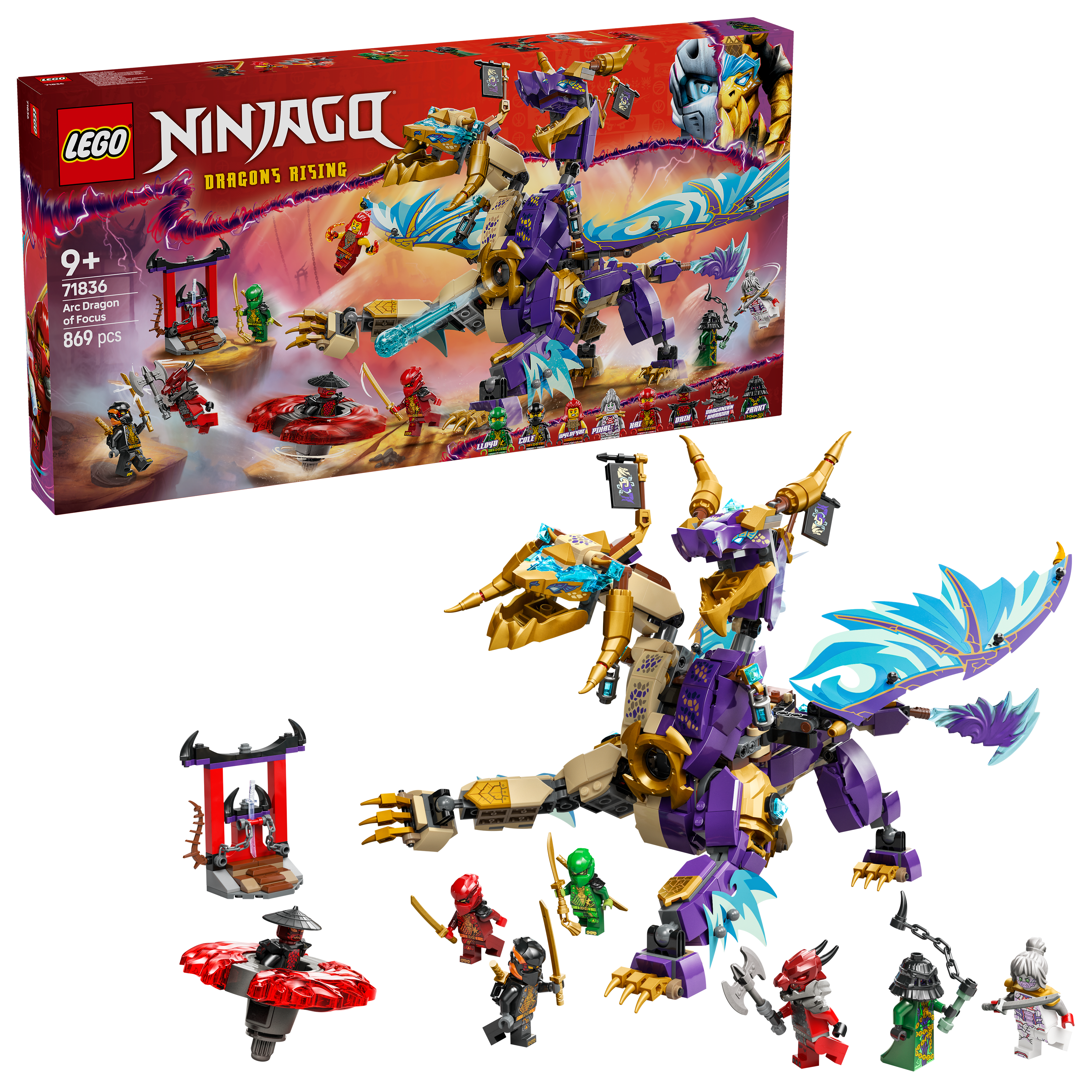 Lego 71836 Arc Dragon of Focus