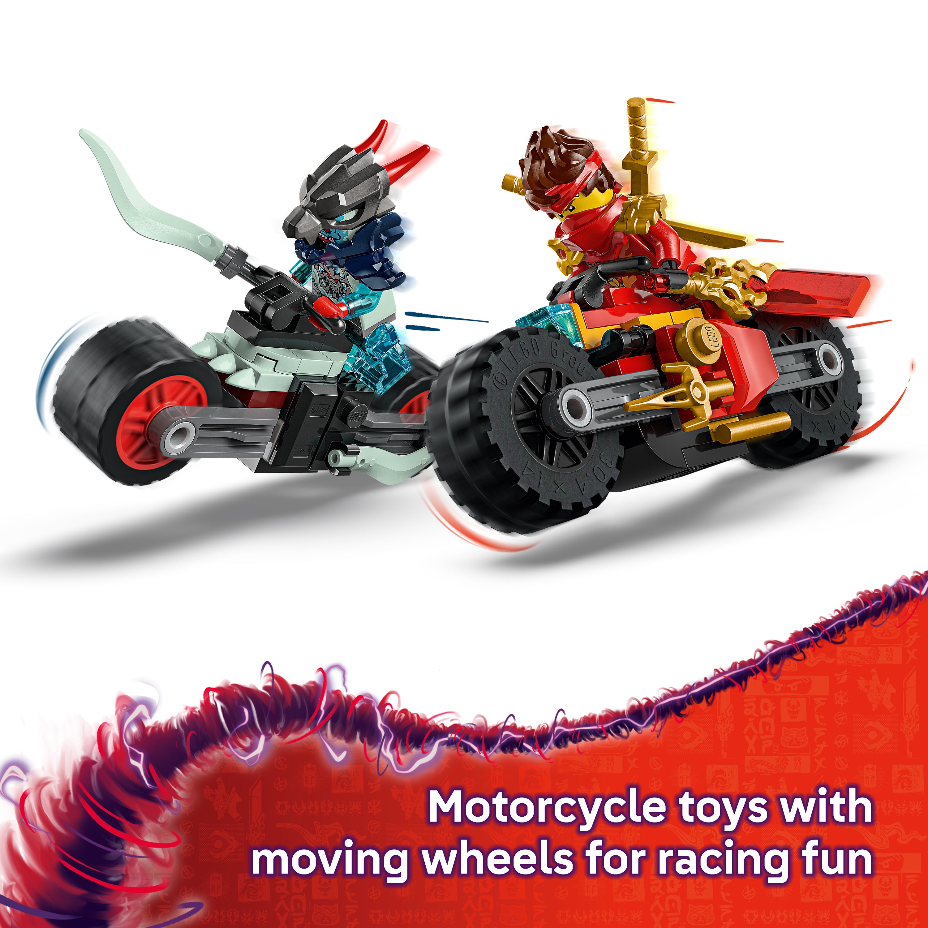 Lego 71838 Kais Motorcycle Speed Race