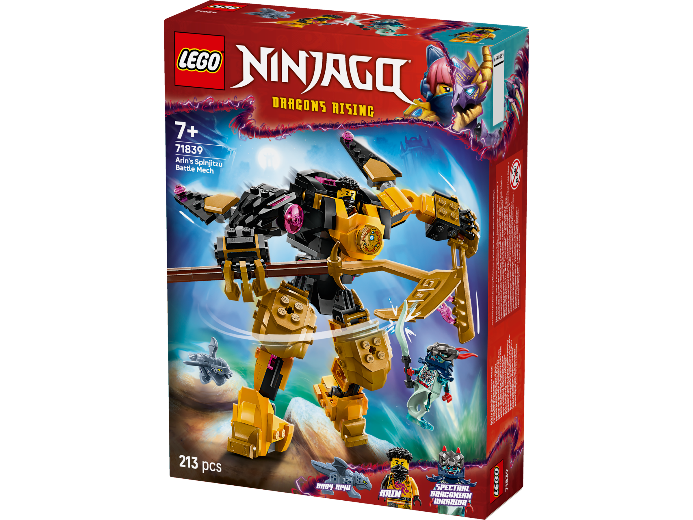 Lego 71839 Arins Spinjitzu Battle Mech
