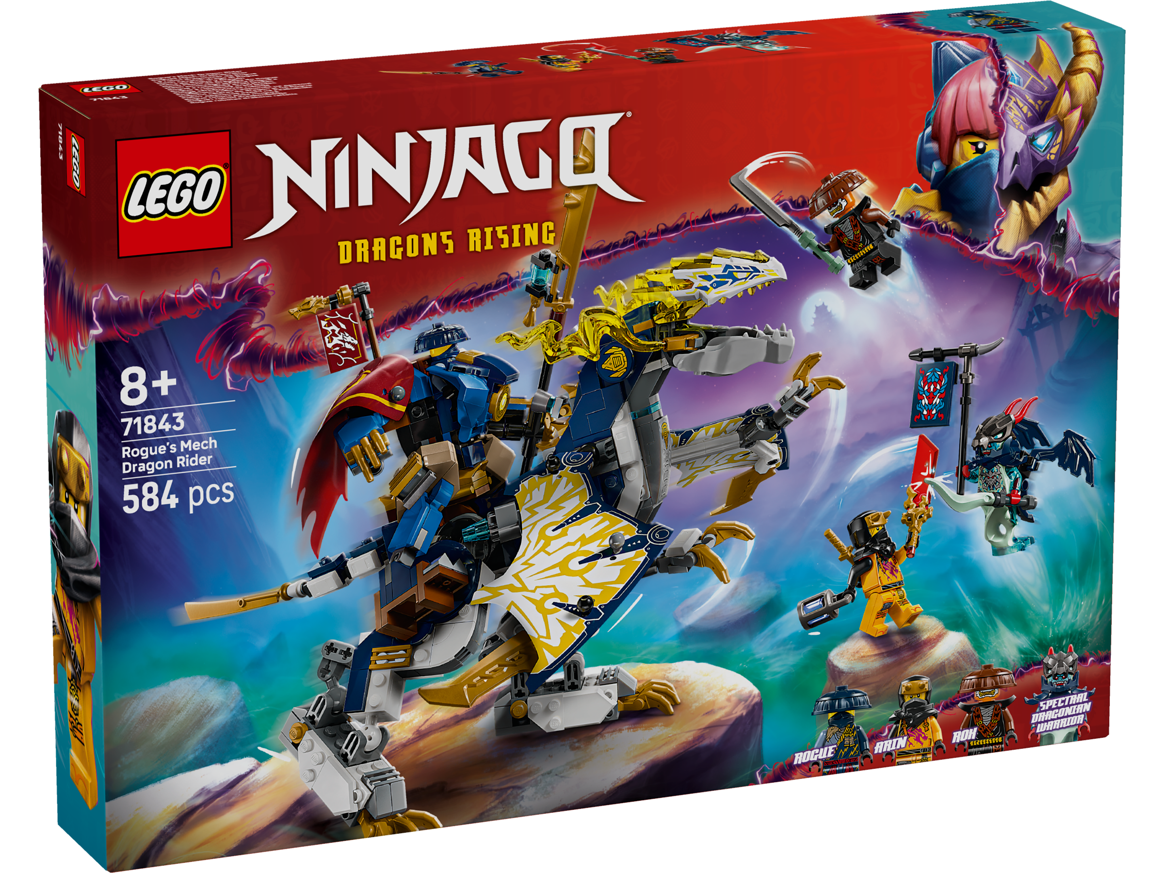 Lego 71843 Rogues Mech Dragon Rider