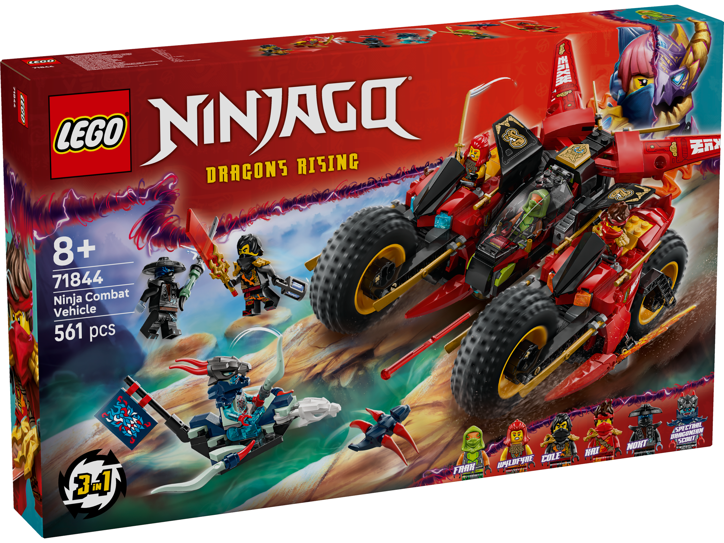 Lego 71844 Ninja Combat Vehicle