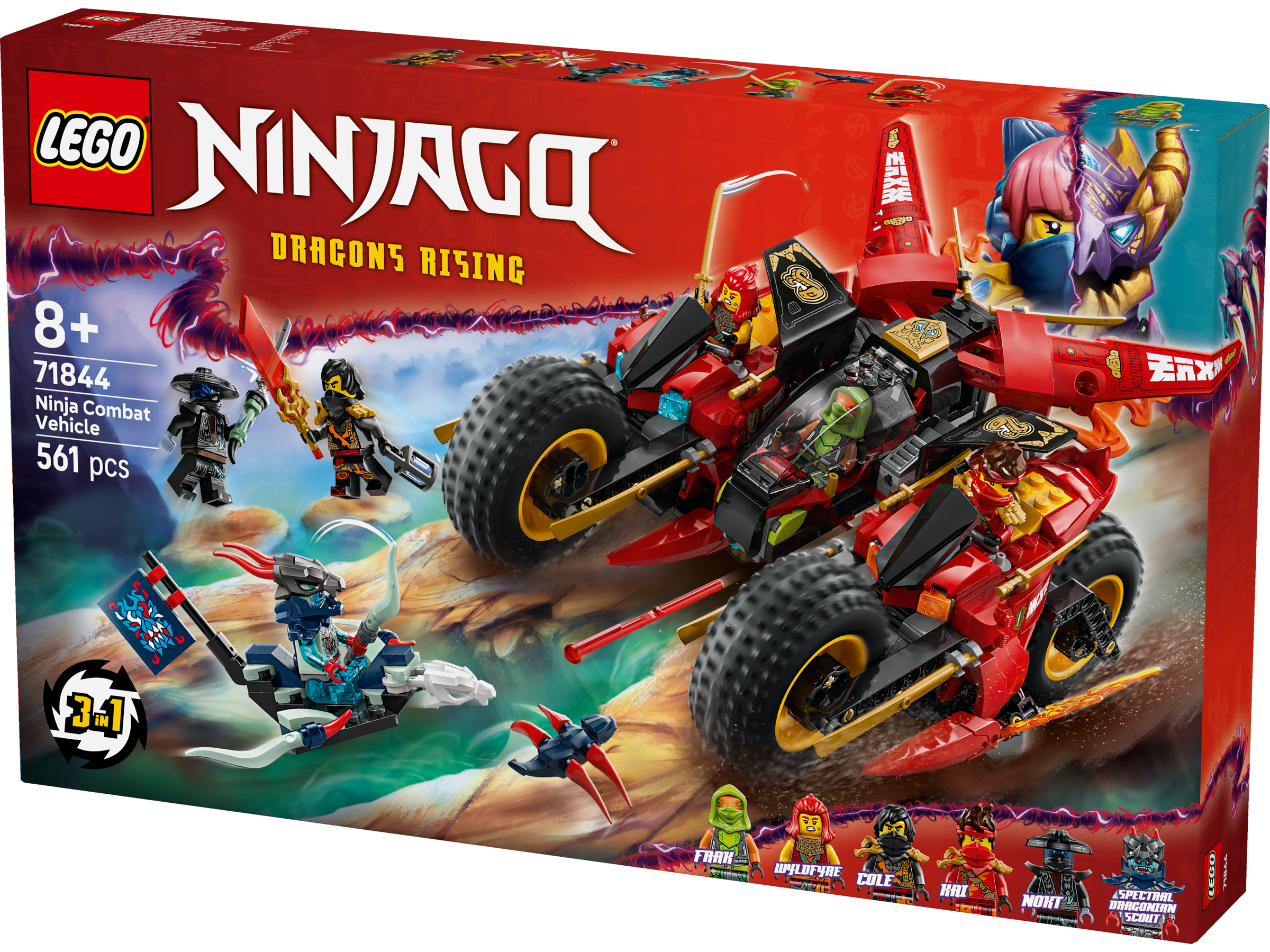 Lego 71844 Ninja Combat Vehicle
