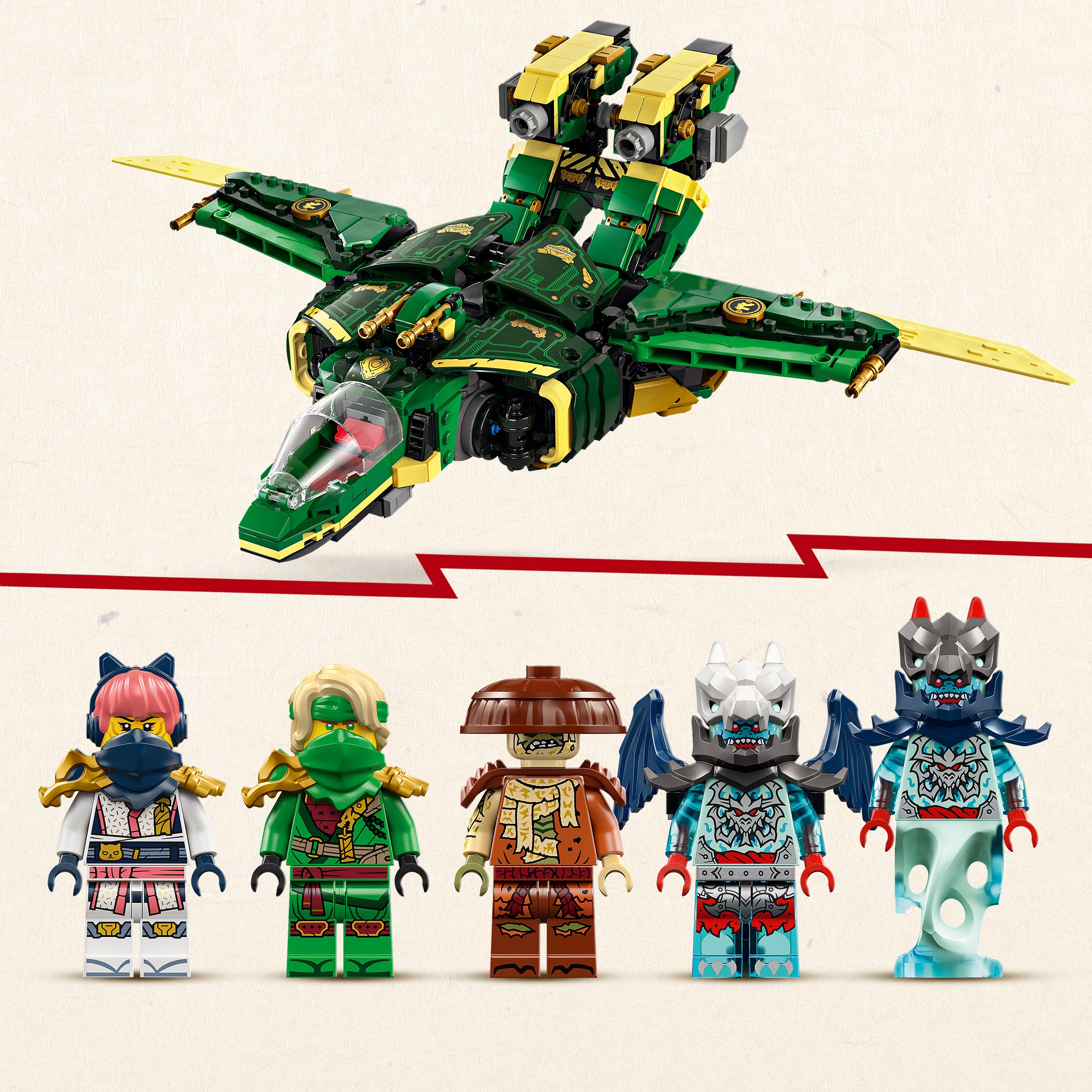 Lego 71845 Lloyds Jet Mech