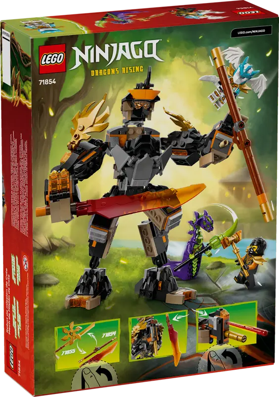 Lego 71854 Coles Mission Mech & Dragon Zane