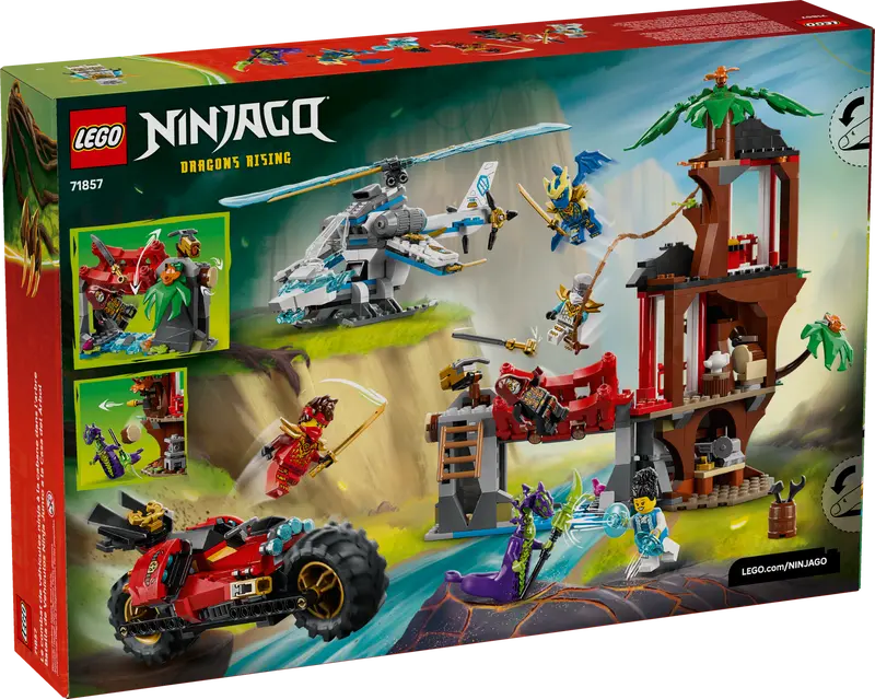 Lego 71857 Ninja Vehicle Tree House Battle