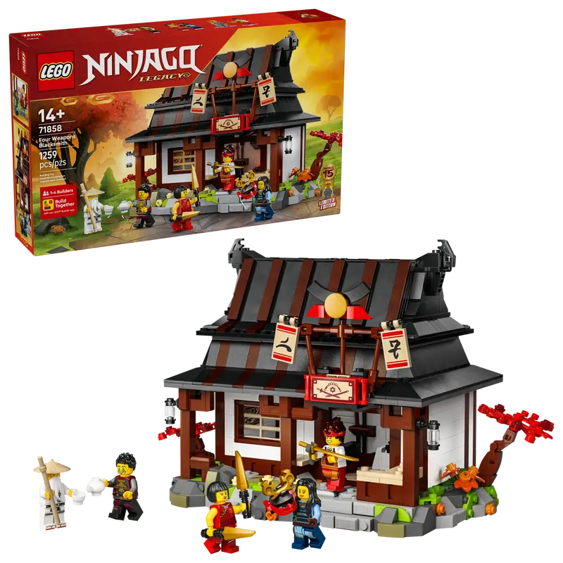 Lego 71858 Four Weapons Blacksmith 15th Anniv