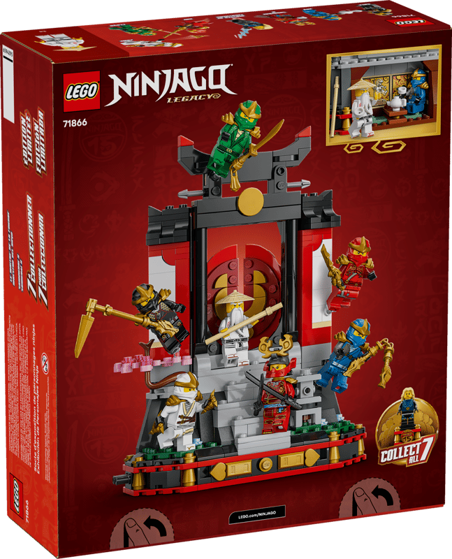Lego 71866 Ninja Character Display 15th Anniv