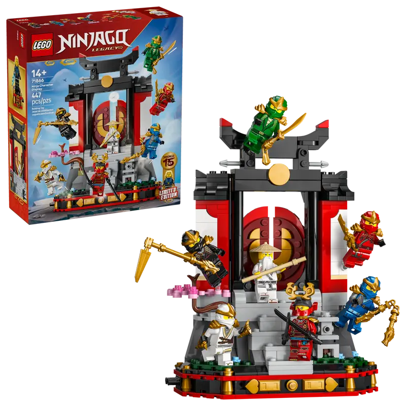Lego 71866 Ninja Character Display 15th Anniv