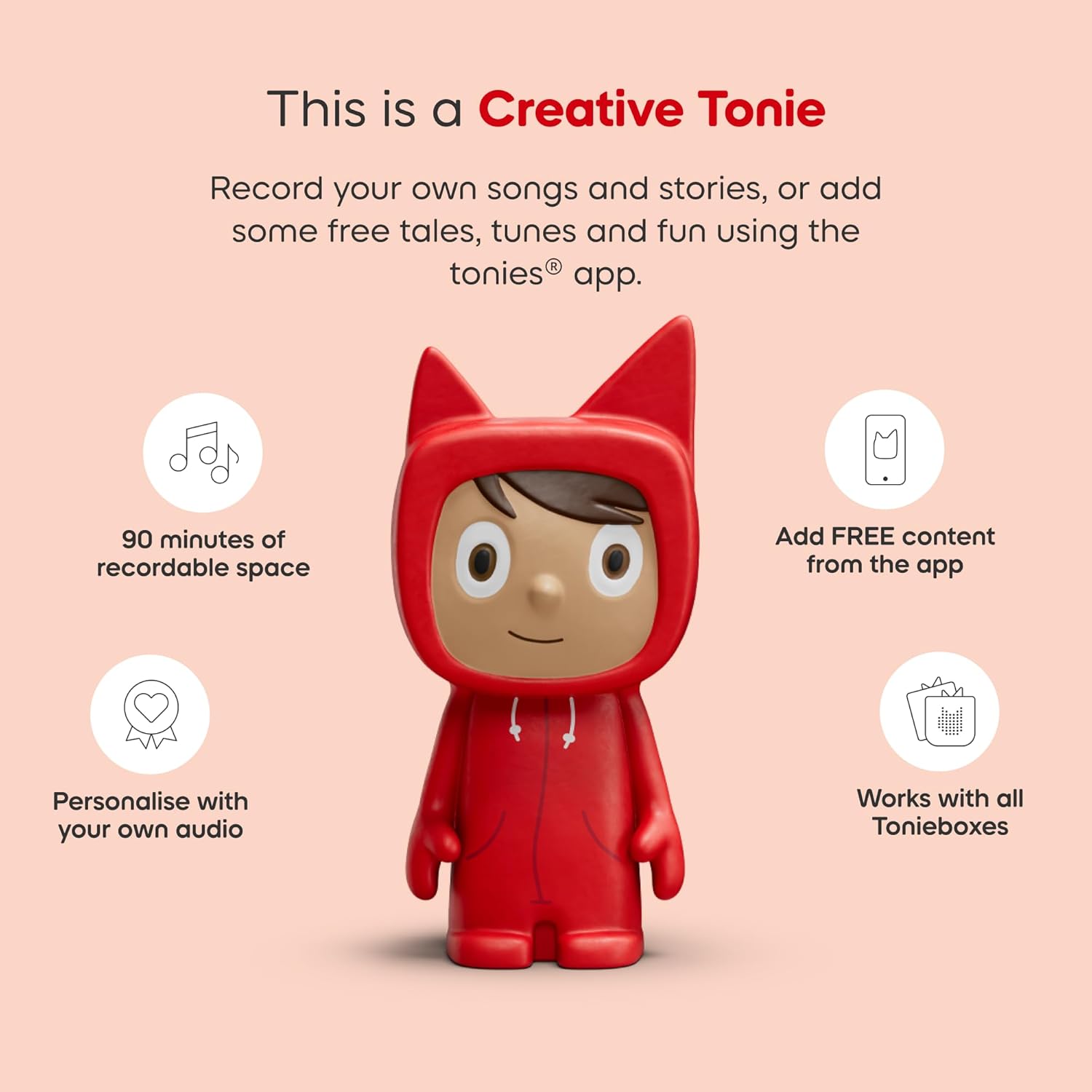 Tonies Toniebox 2 Cloud Pink Starter Set