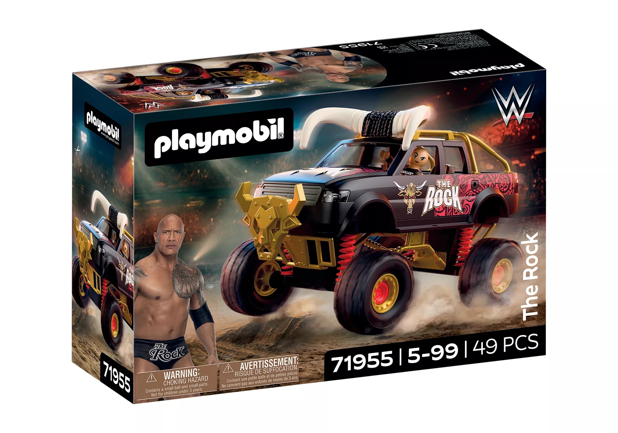 Playmobil WWE The Rock Monster Truck