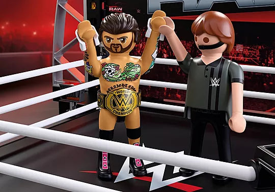 Playmobil WWE RAW Ring Collectors Set