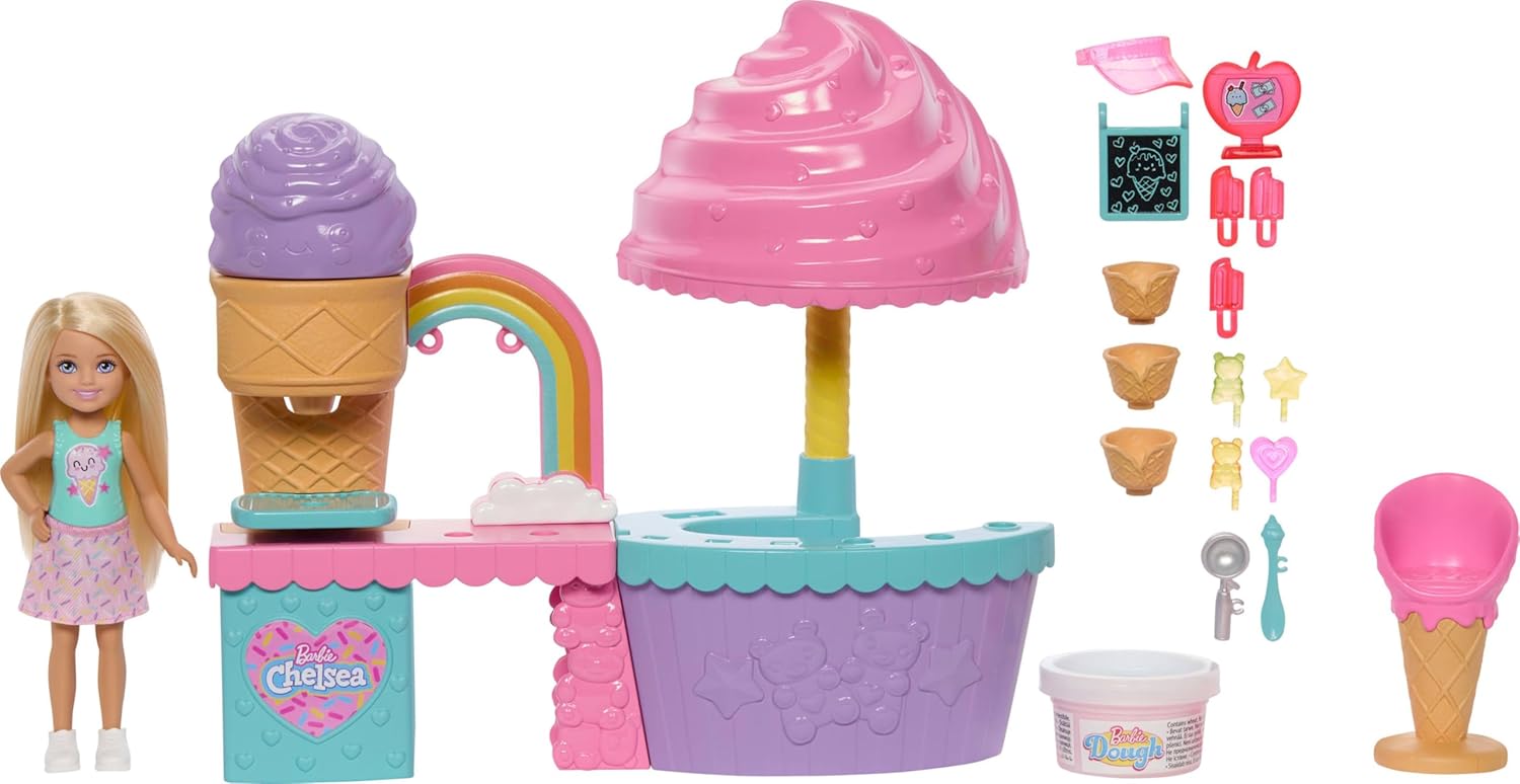 Barbie Club Chelsea Ice Cream Shop Playset