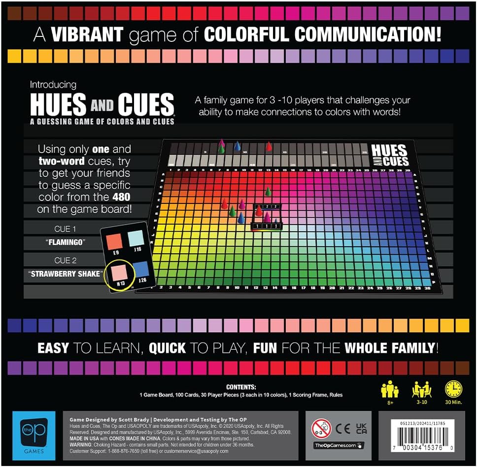 Hues and Cues Game