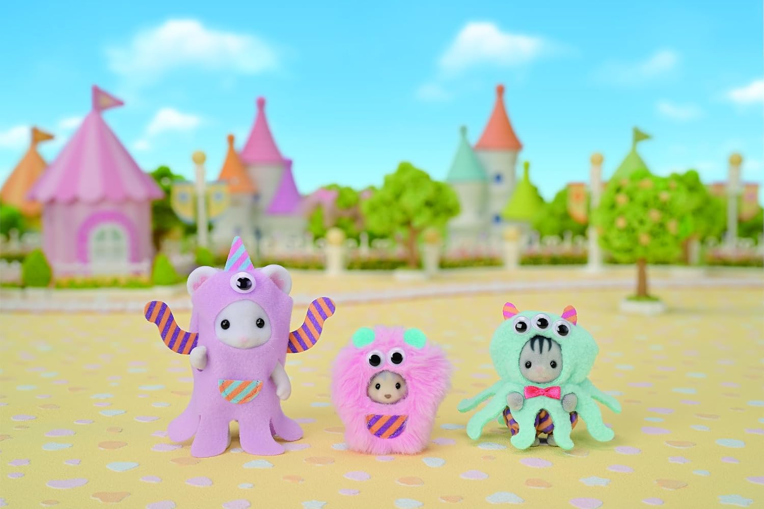 Sylvanian Families Funny Monster Trio
