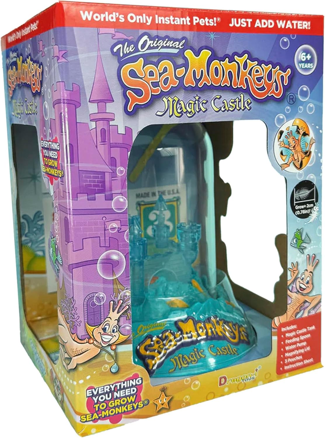Sea Monkeys Magic Castle Playset