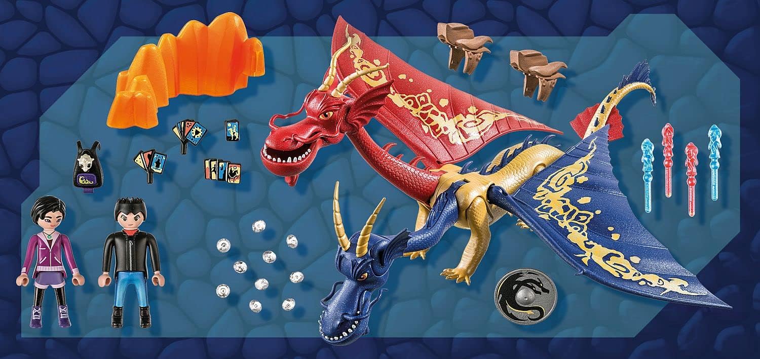 Playmobil Dragons: The Nine Realms - Wu and Wei with Jun
