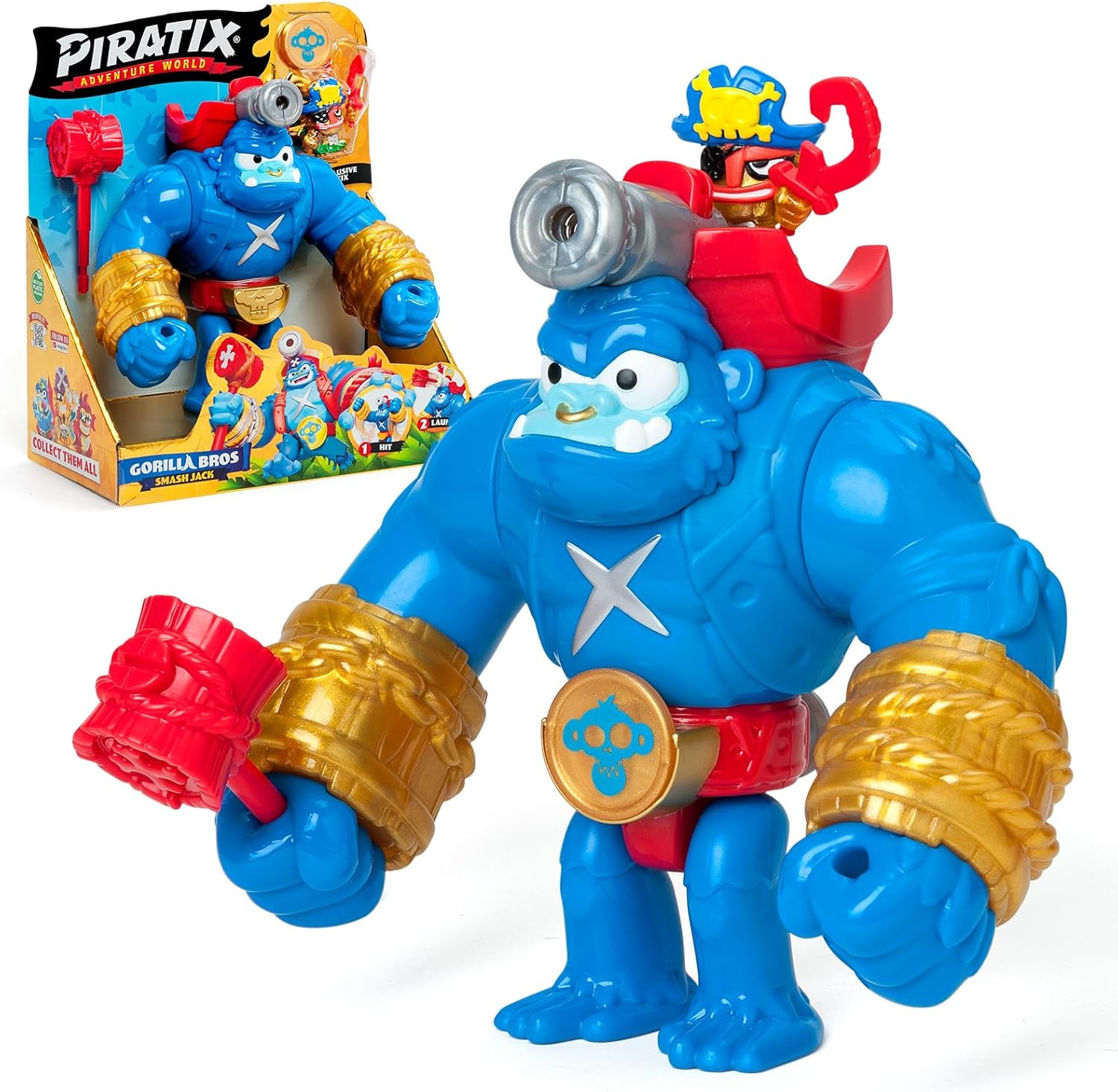 Piratix Gorilla Bros Smash Jack