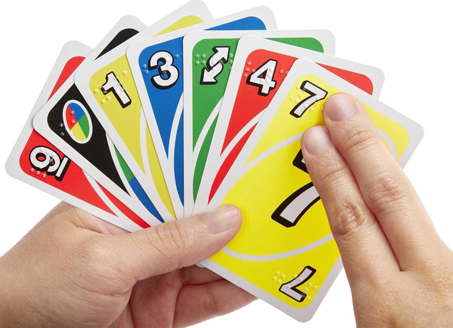 Uno Braille Card Game