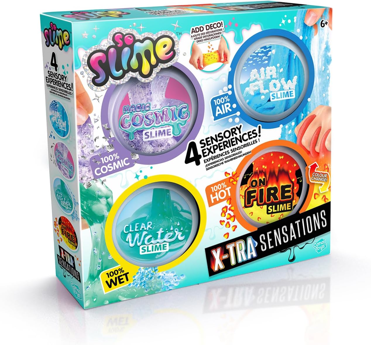 So Slime X-tra Sensations 4 Pack