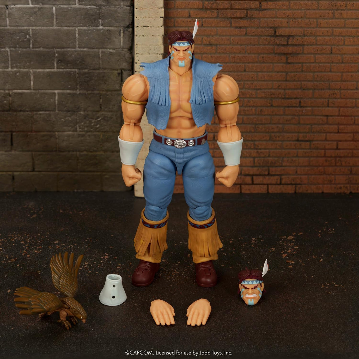 Jada Street Fighter II T Hawk 8" Action Figure