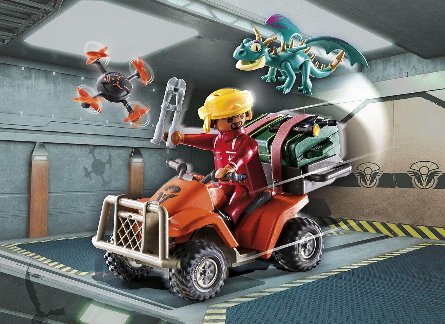 Playmobil Dragons: The Nine Realms - Icaris Quad & Phil Playset